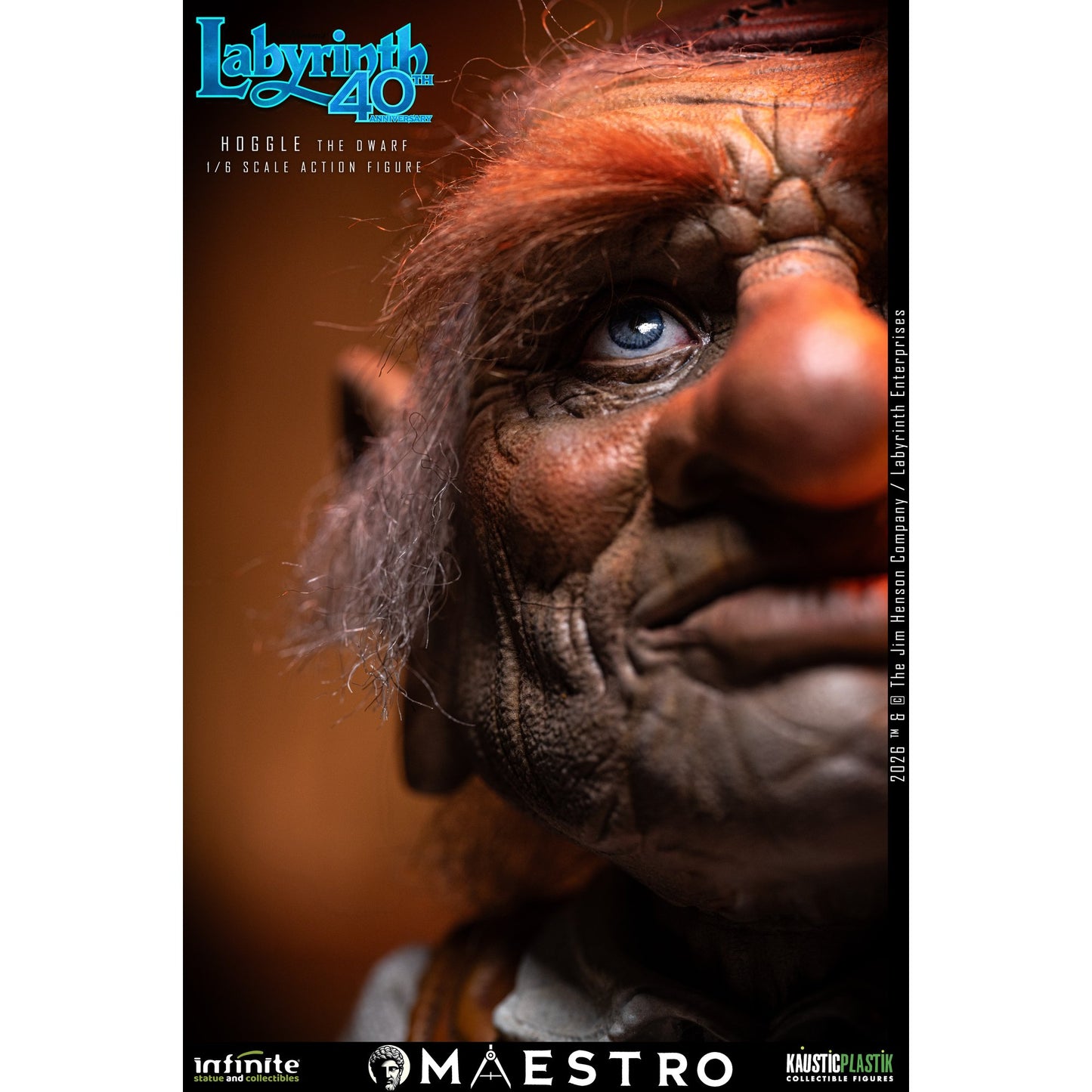 ラビリンス/ ホグル ザ・ドワーフ 1/6 アクションフィギュア