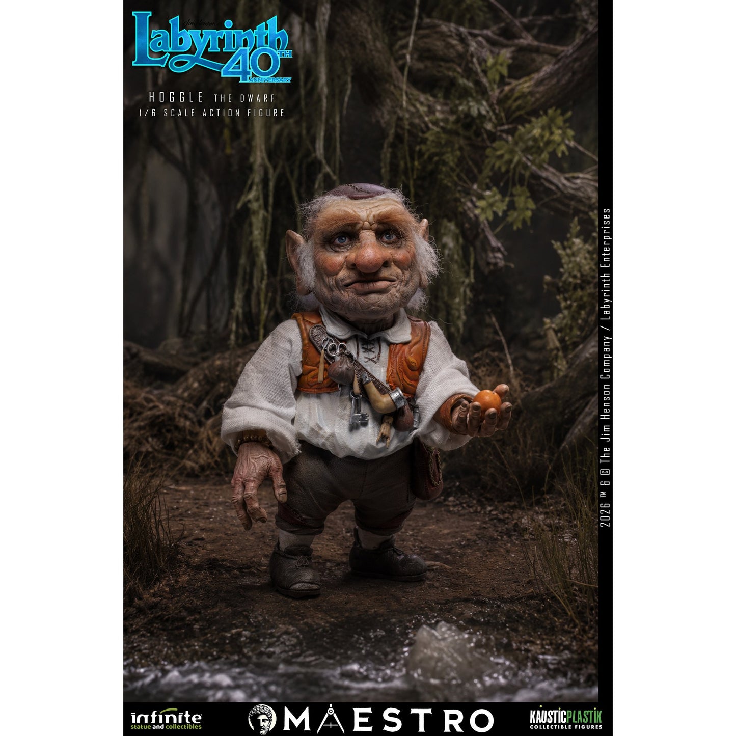 ラビリンス/ ホグル ザ・ドワーフ 1/6 アクションフィギュア