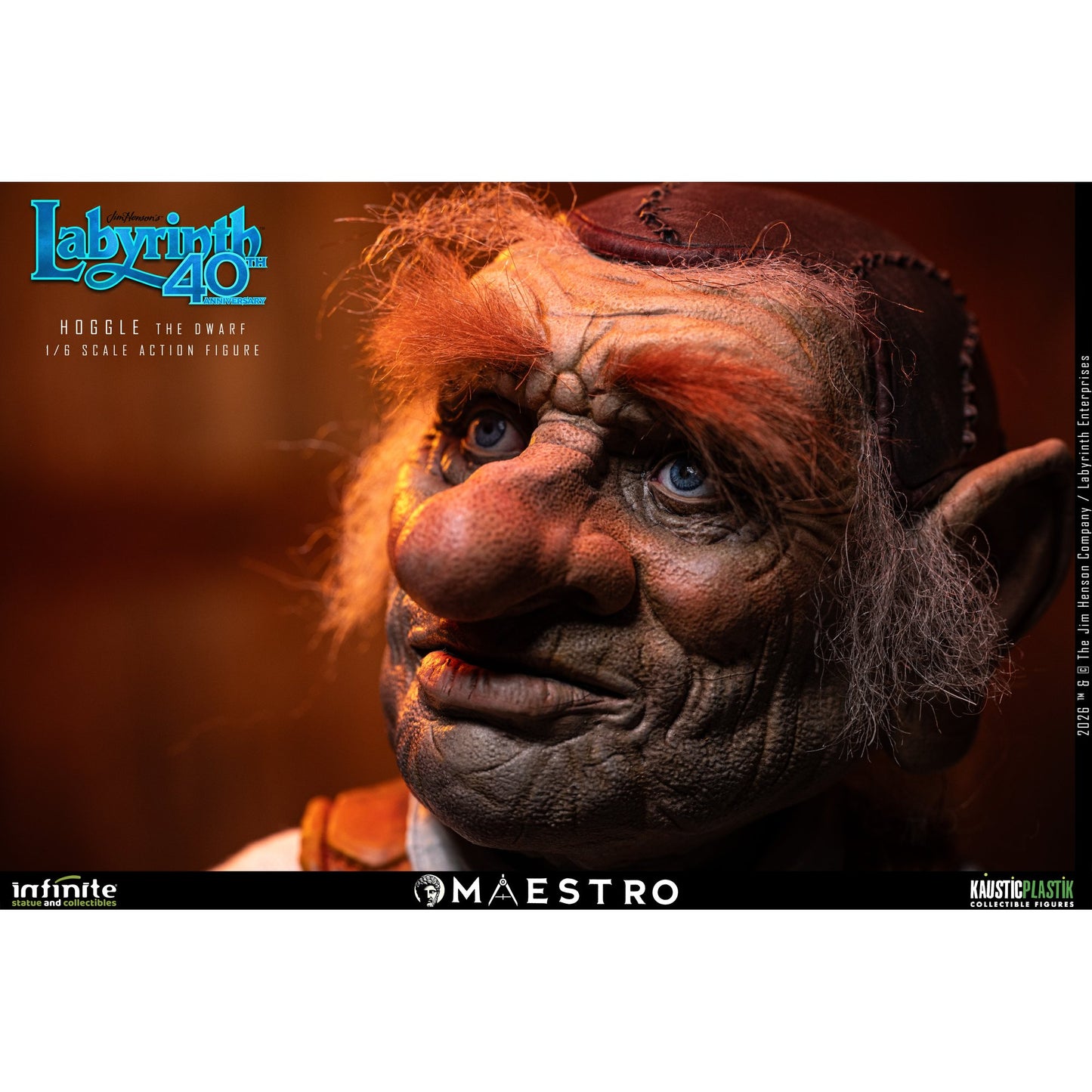 ラビリンス/ ホグル ザ・ドワーフ 1/6 アクションフィギュア