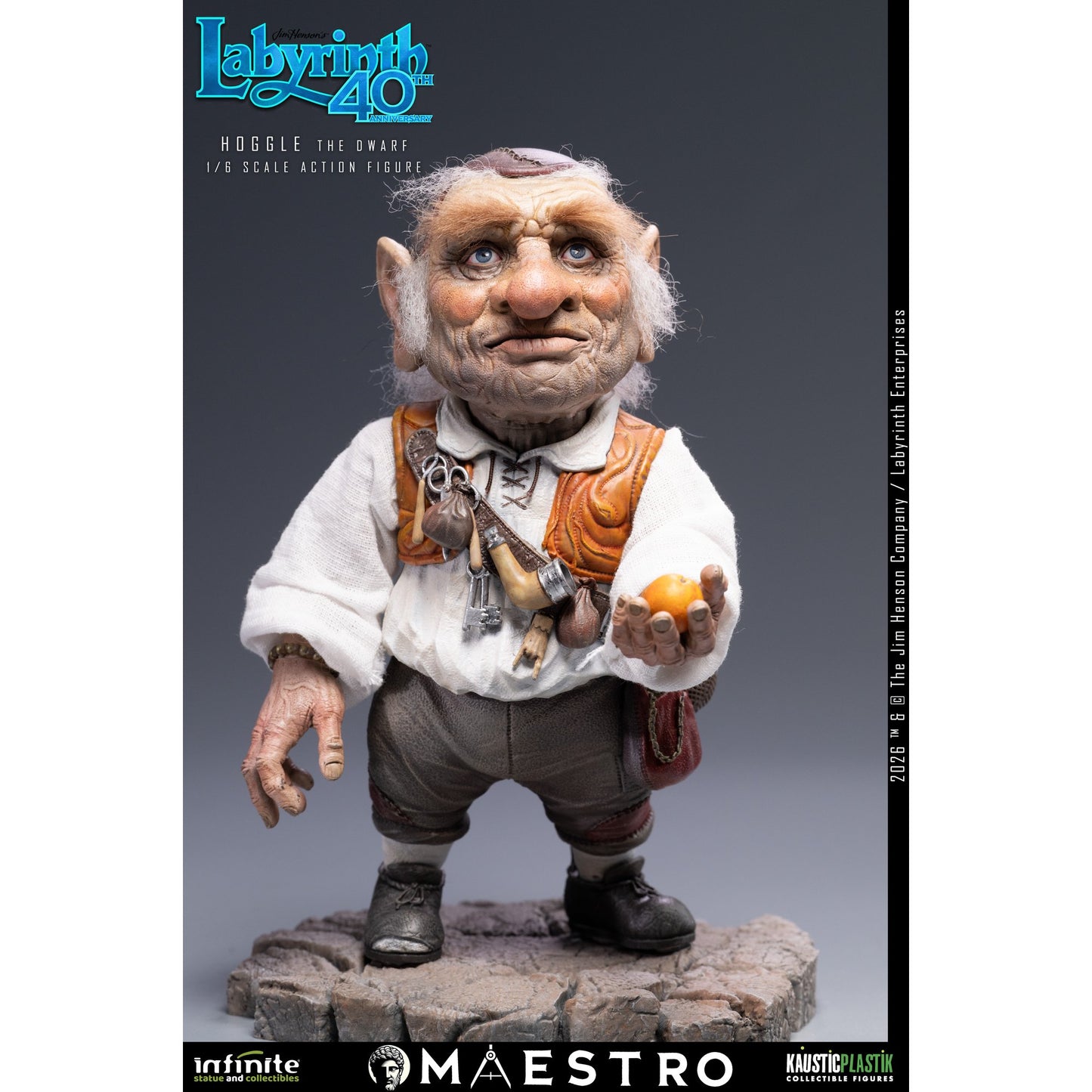 ラビリンス/ ホグル ザ・ドワーフ 1/6 アクションフィギュア