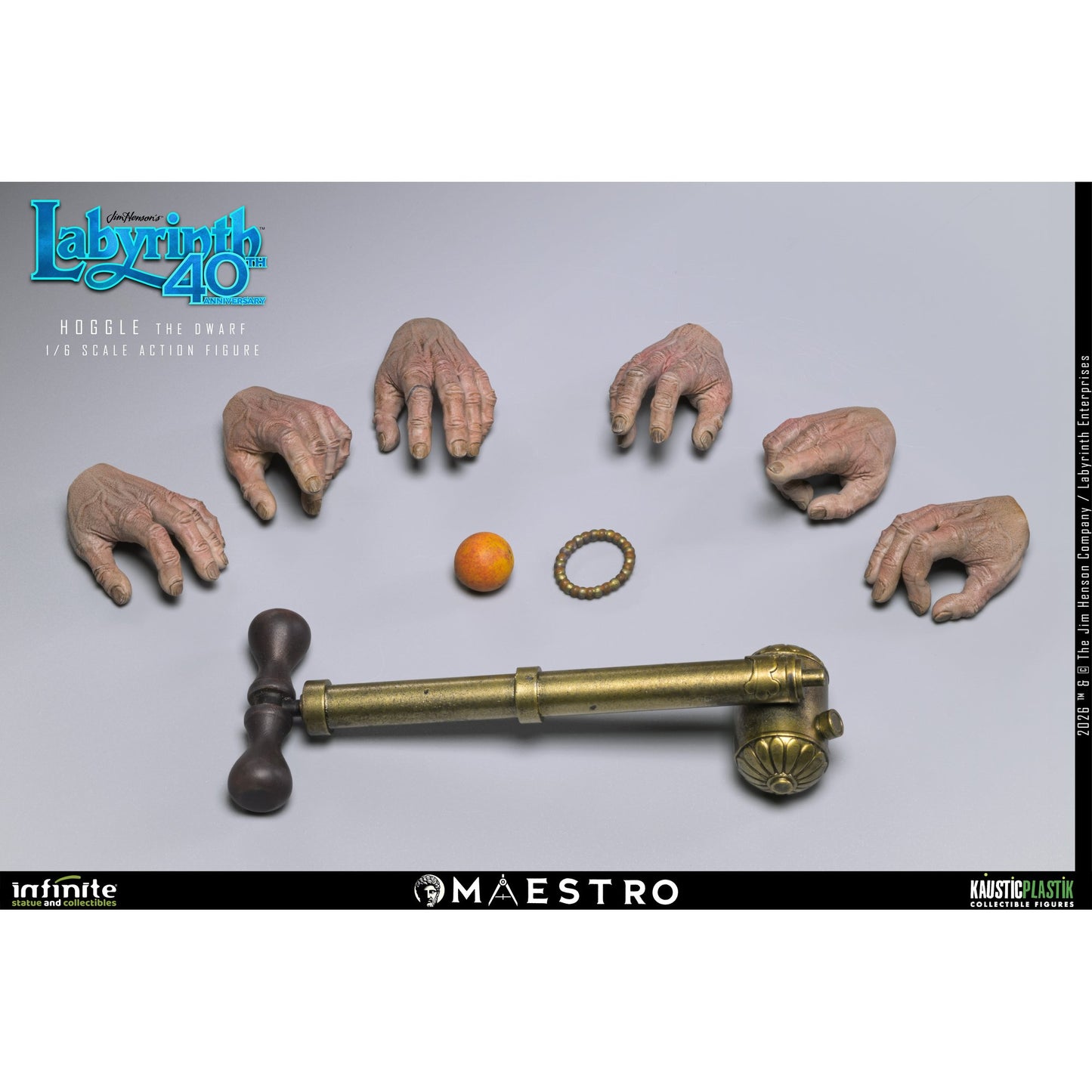 ラビリンス/ ホグル ザ・ドワーフ 1/6 アクションフィギュア