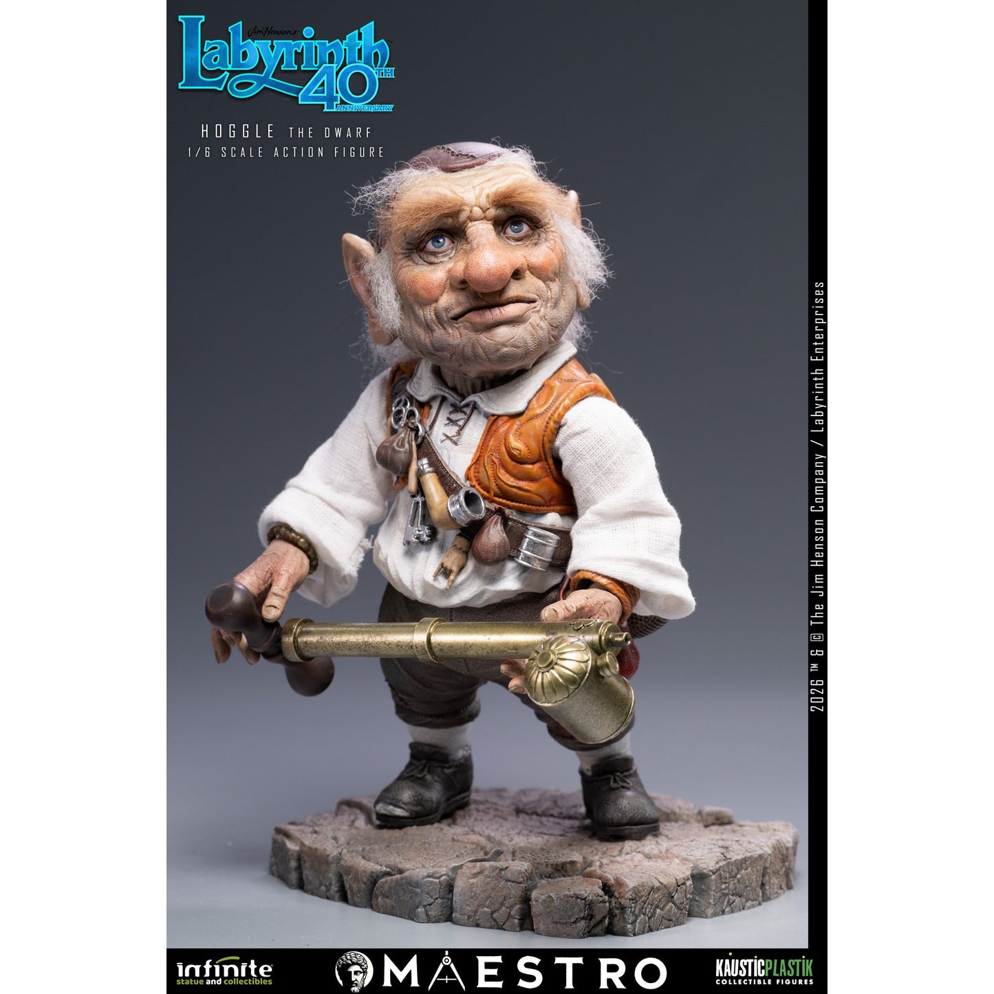 ラビリンス/ ホグル ザ・ドワーフ 1/6 アクションフィギュア
