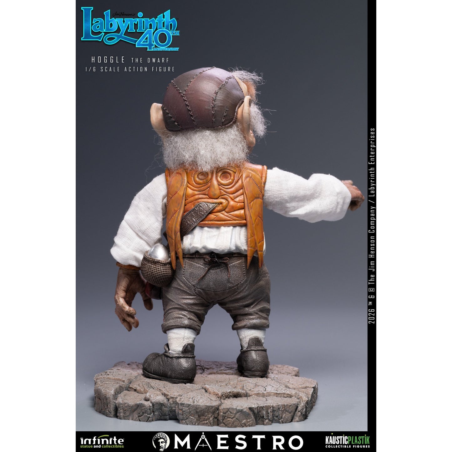 ラビリンス/ ホグル ザ・ドワーフ 1/6 アクションフィギュア