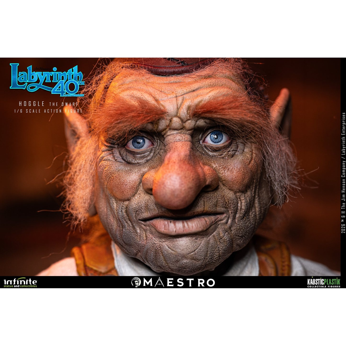 ラビリンス/ ホグル ザ・ドワーフ 1/6 アクションフィギュア
