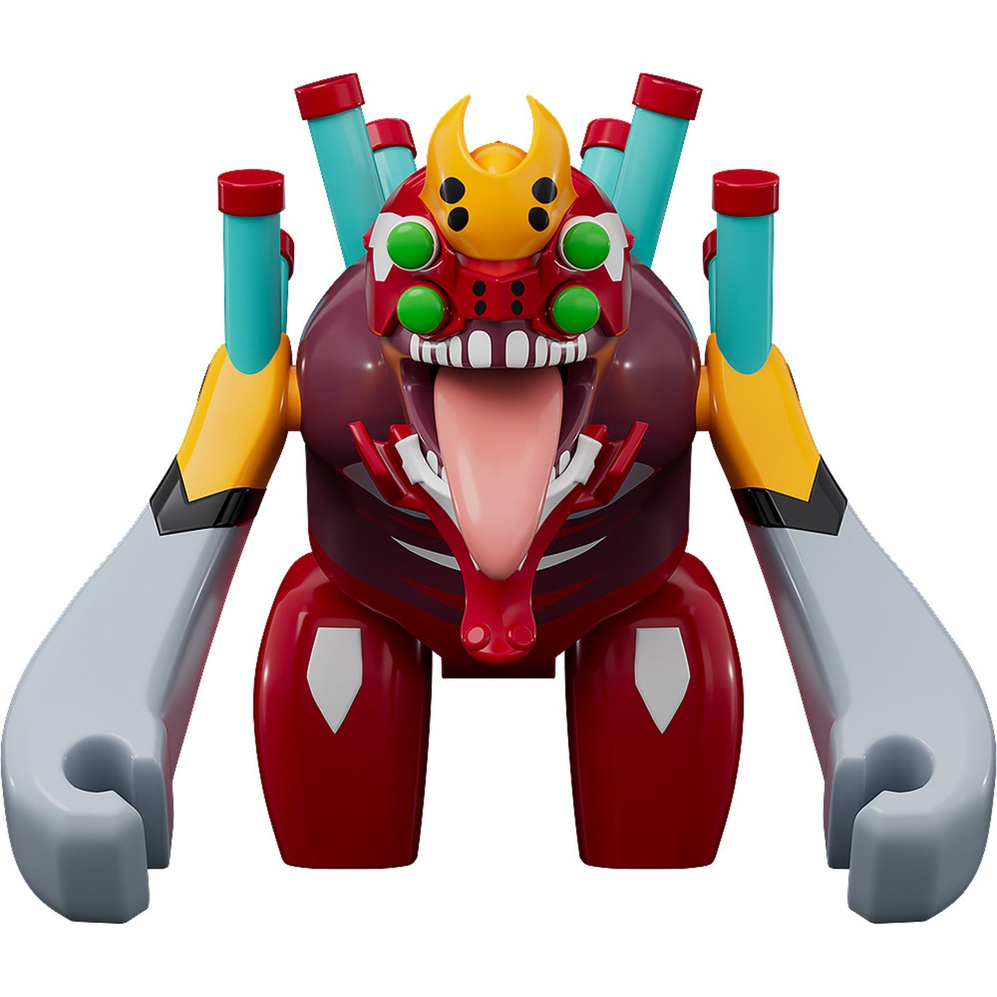 BRICKROID 『ヱヴァンゲリヲン新劇場版』 エヴァンゲリオン2号機 獣化第２形態