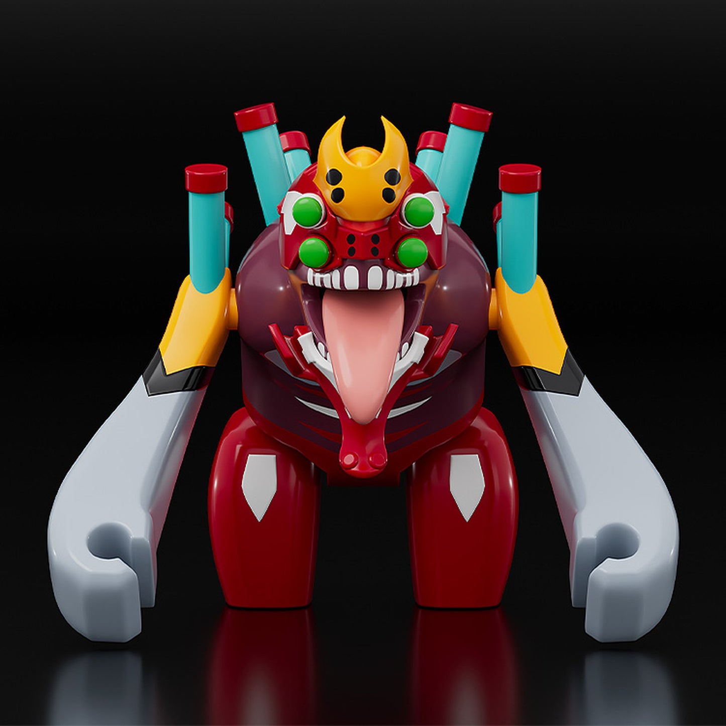 BRICKROID 『ヱヴァンゲリヲン新劇場版』 エヴァンゲリオン2号機 獣化第２形態
