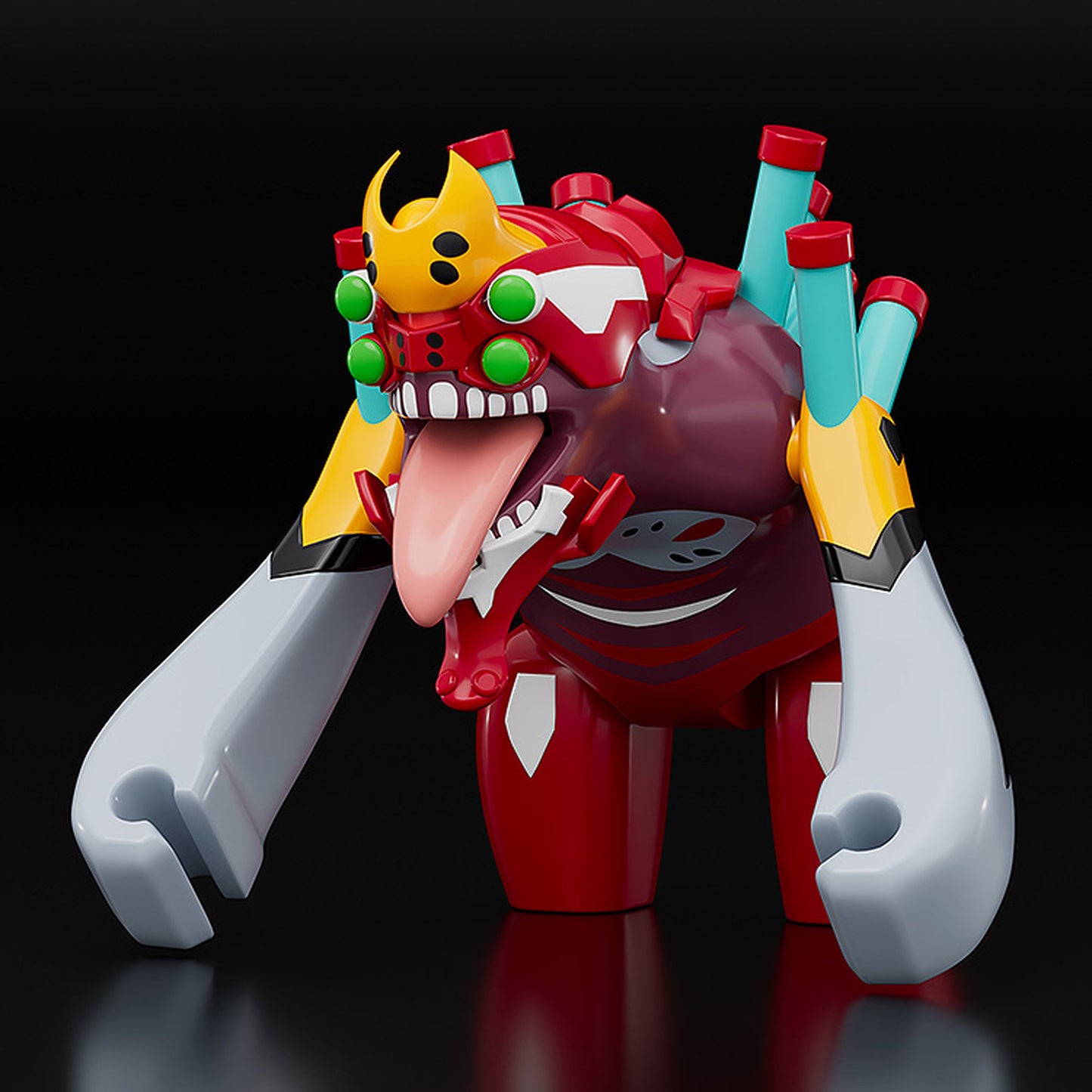 BRICKROID 『ヱヴァンゲリヲン新劇場版』 エヴァンゲリオン2号機 獣化第２形態