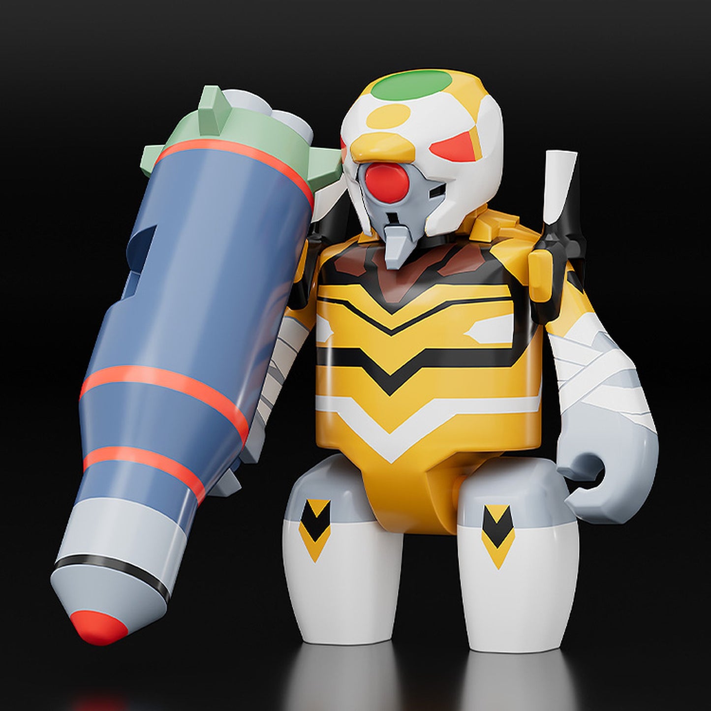 BRICKROID 『ヱヴァンゲリヲン新劇場版』 エヴァンゲリオン零号機（改）『：破』ver.