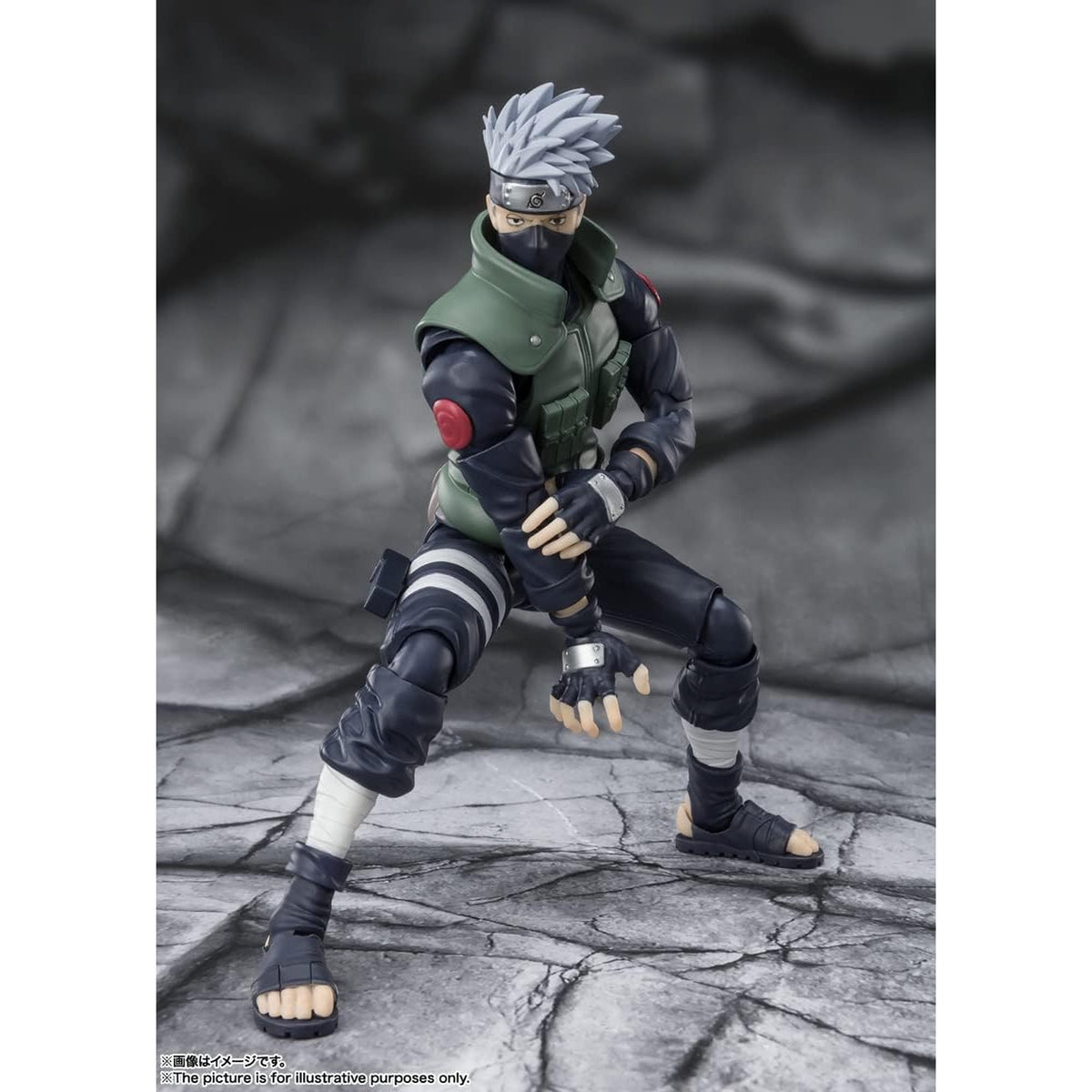 S.H.Figuarts 『NARUTO -ナルト- 疾風伝』 はたけカカシ -勇名轟く写輪眼の英雄-（再販版）