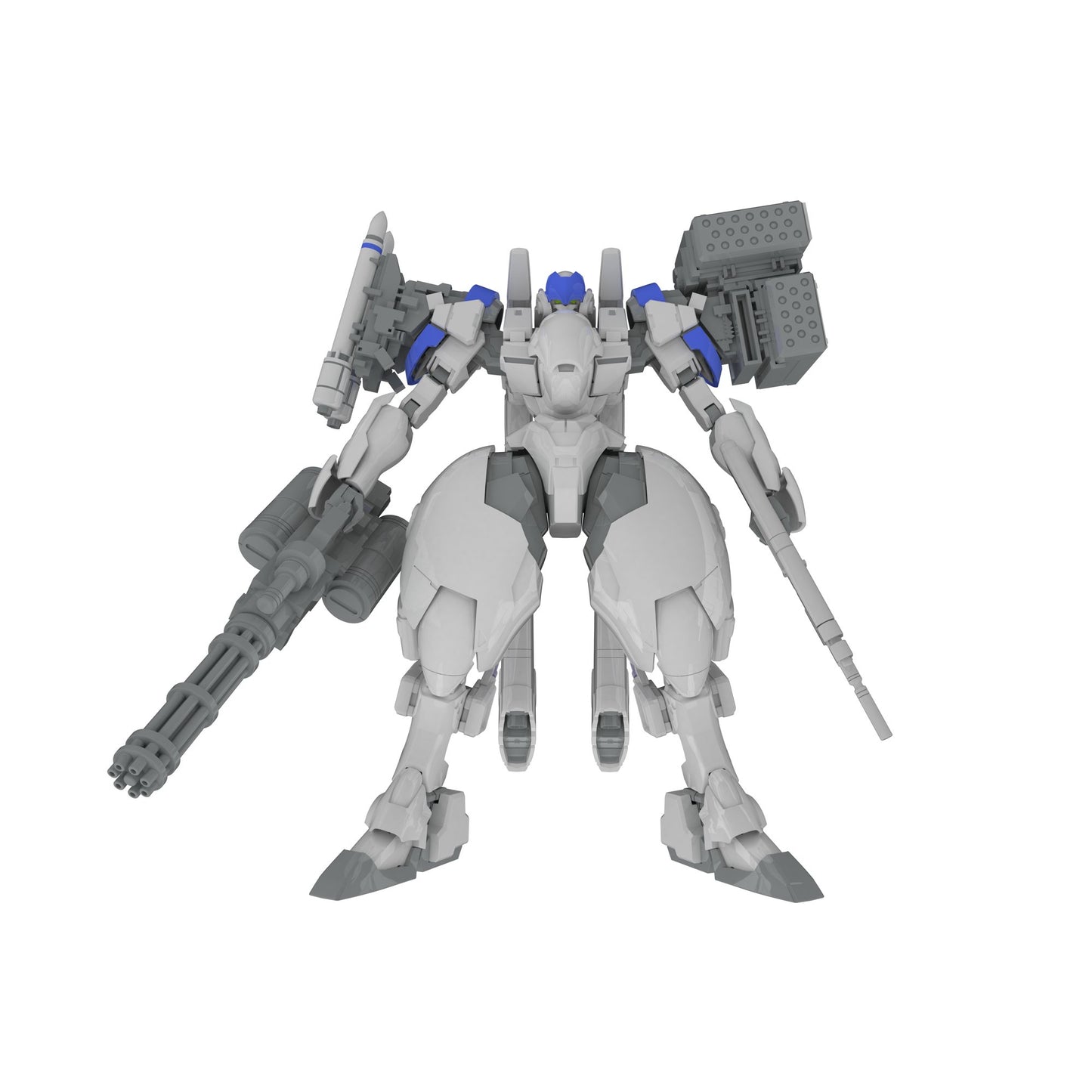 1/35 『POWERDoLLS』 X-4+(PD-802) 装甲歩兵用 武装セット3[武装取り付け用肩パーツ＆DRu35 MLC＆R25ロケット＆M7Aガトリングホウ]