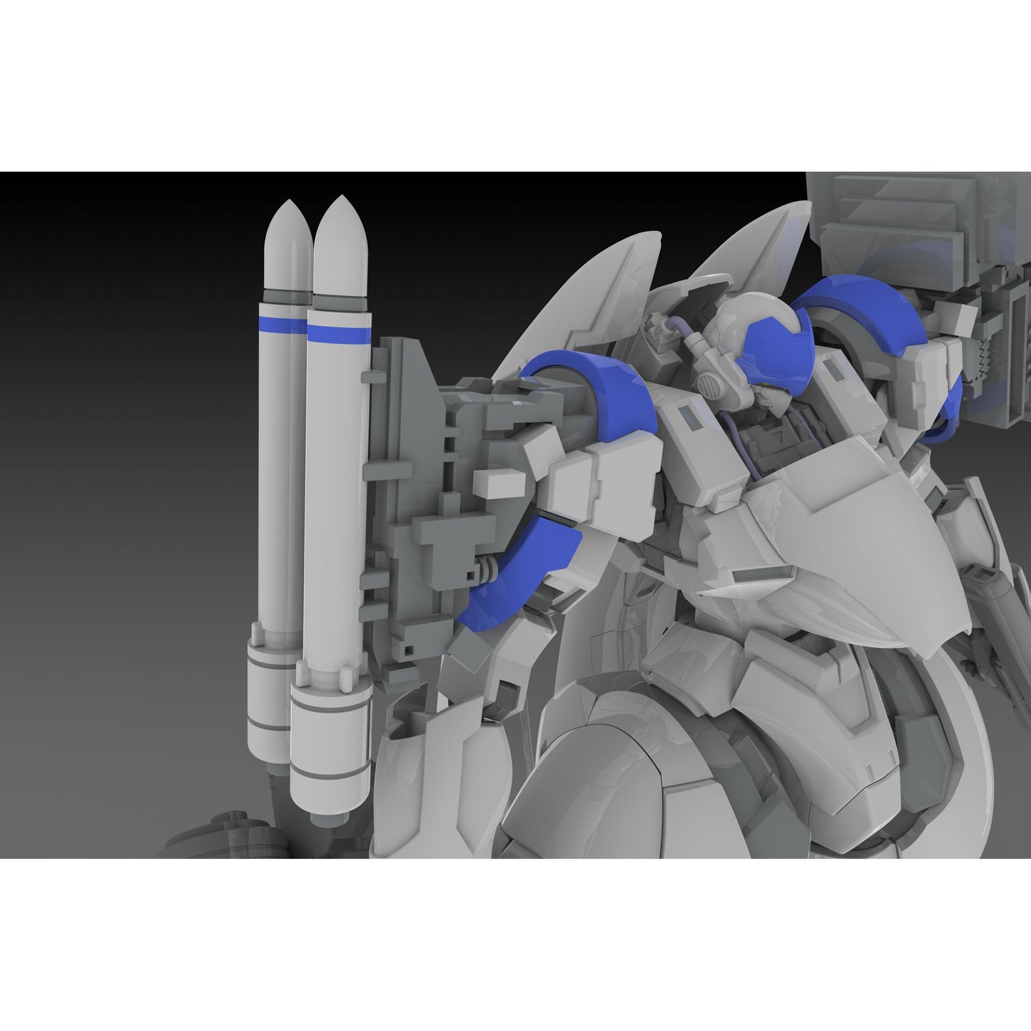 1/35 『POWERDoLLS』 X-4+(PD-802) 装甲歩兵用 武装セット3[武装取り付け用肩パーツ＆DRu35 MLC＆R25ロケット＆M7Aガトリングホウ]