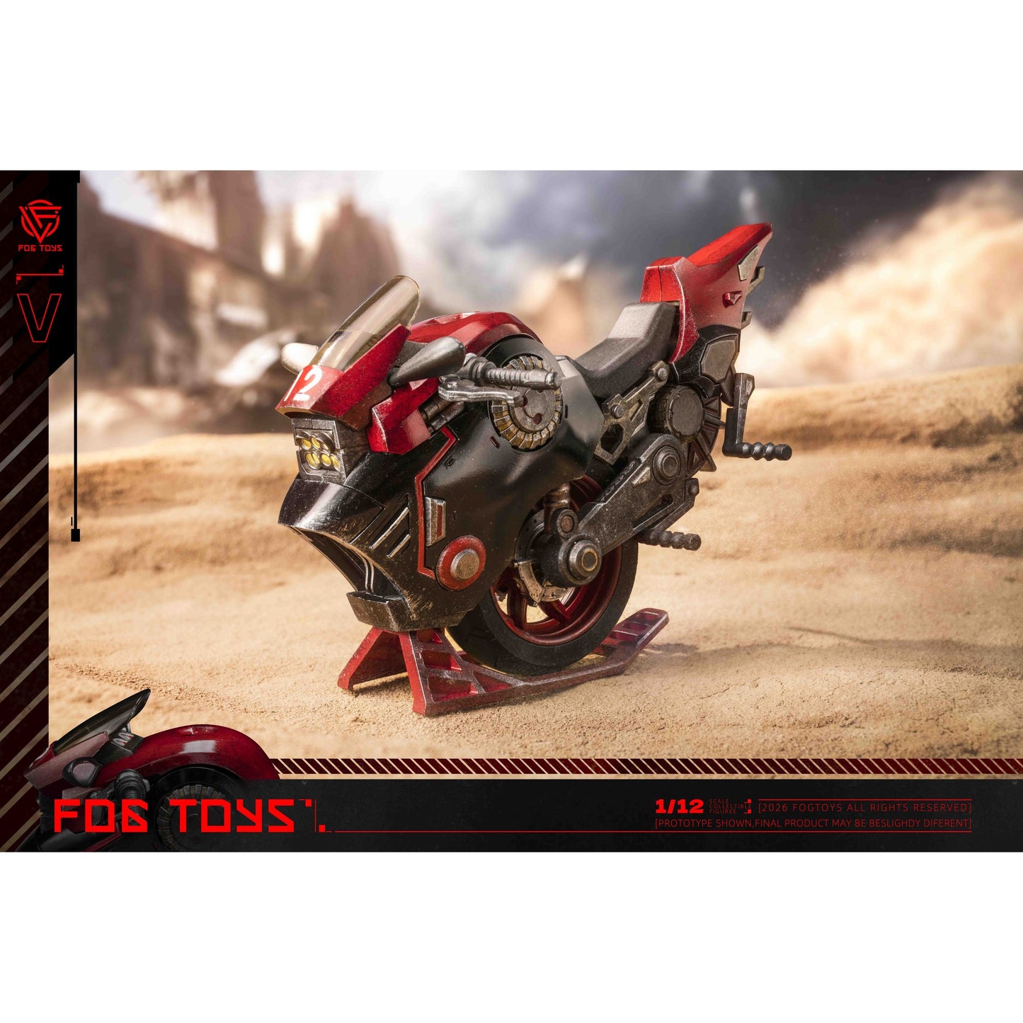 FOGTOYS ファンタジー・アルファベットシリーズ EA-03 "V" 1/12スケール可動フィギュア