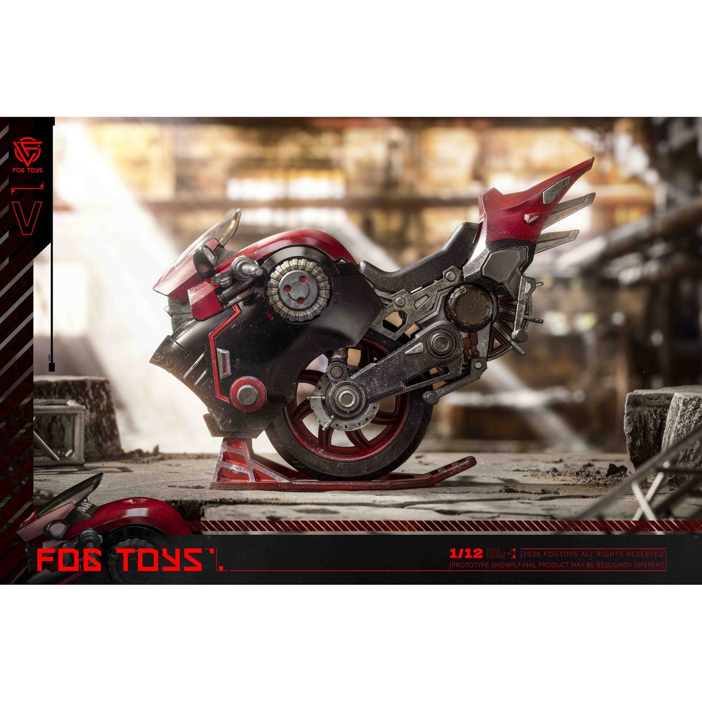 FOGTOYS ファンタジー・アルファベットシリーズ EA-03 "V" 1/12スケール可動フィギュア