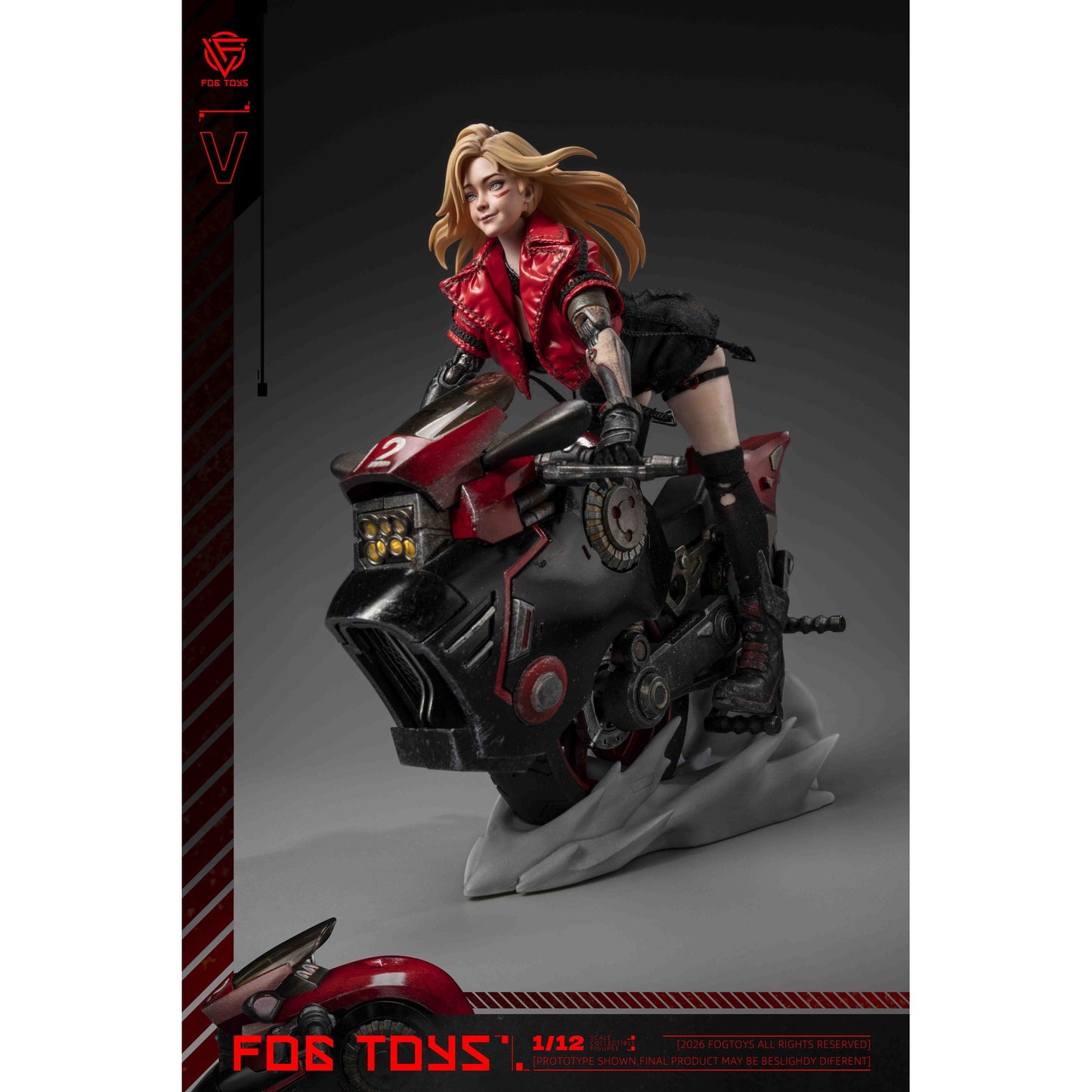 FOGTOYS ファンタジー・アルファベットシリーズ EA-03 "V" 1/12スケール可動フィギュア