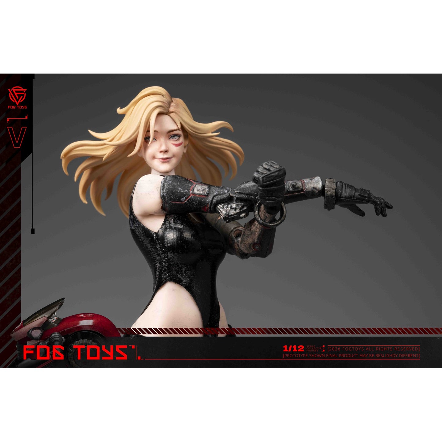 FOGTOYS ファンタジー・アルファベットシリーズ EA-03 "V" 1/12スケール可動フィギュア