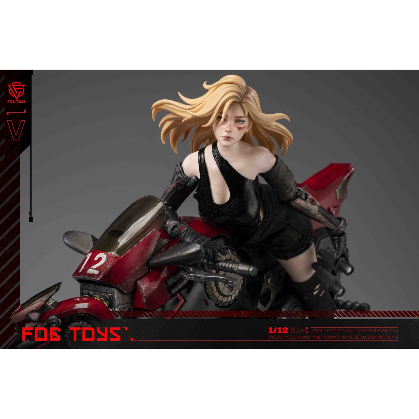 FOGTOYS ファンタジー・アルファベットシリーズ EA-03 "V" 1/12スケール可動フィギュア