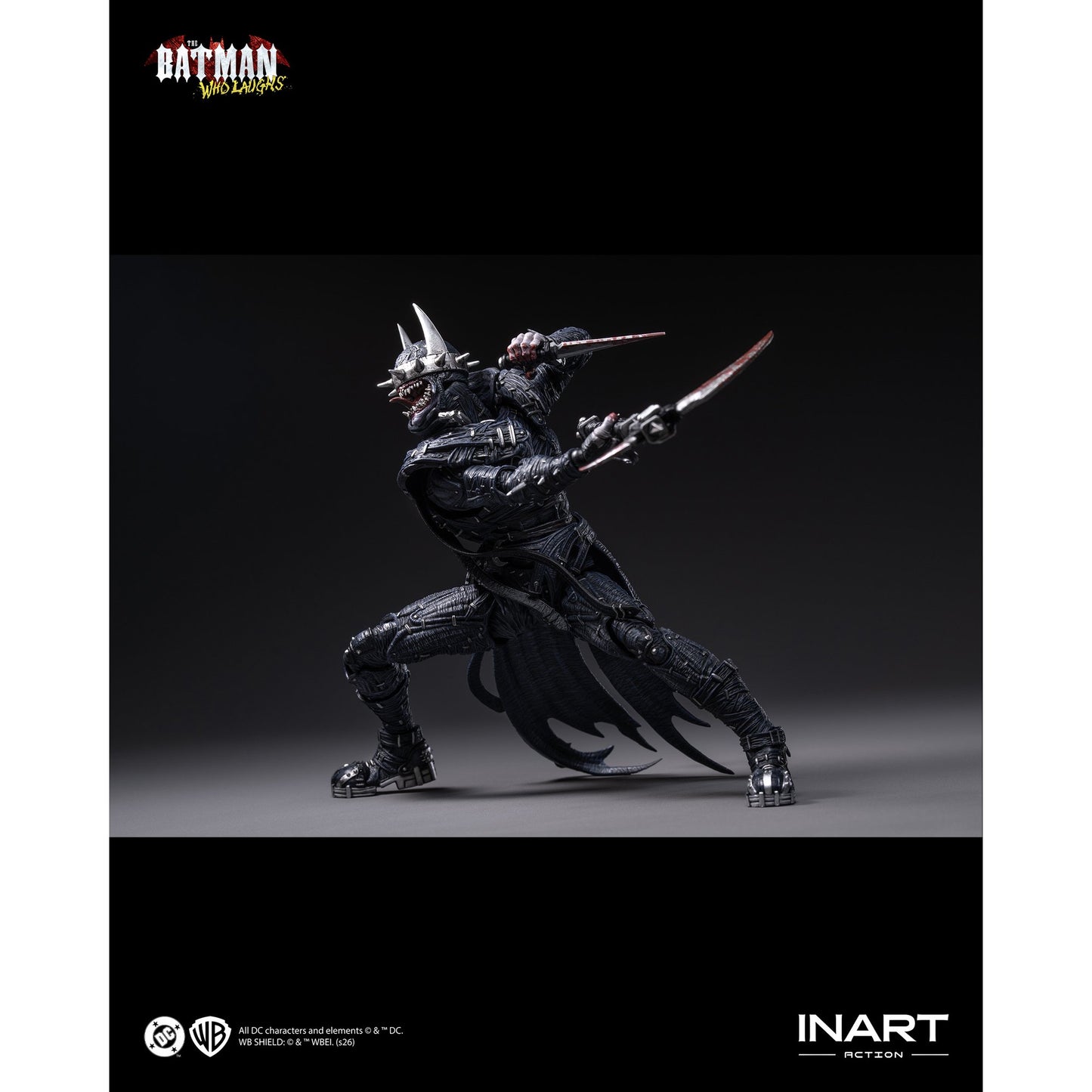 INART Action『ダークナイツ：メタル』バットマン・フー・ラフス アクションフィギュア
