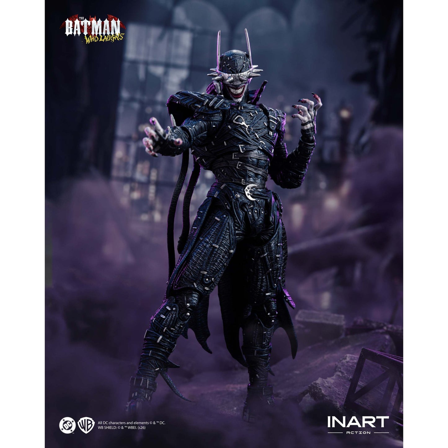 INART Action『ダークナイツ：メタル』バットマン・フー・ラフス アクションフィギュア