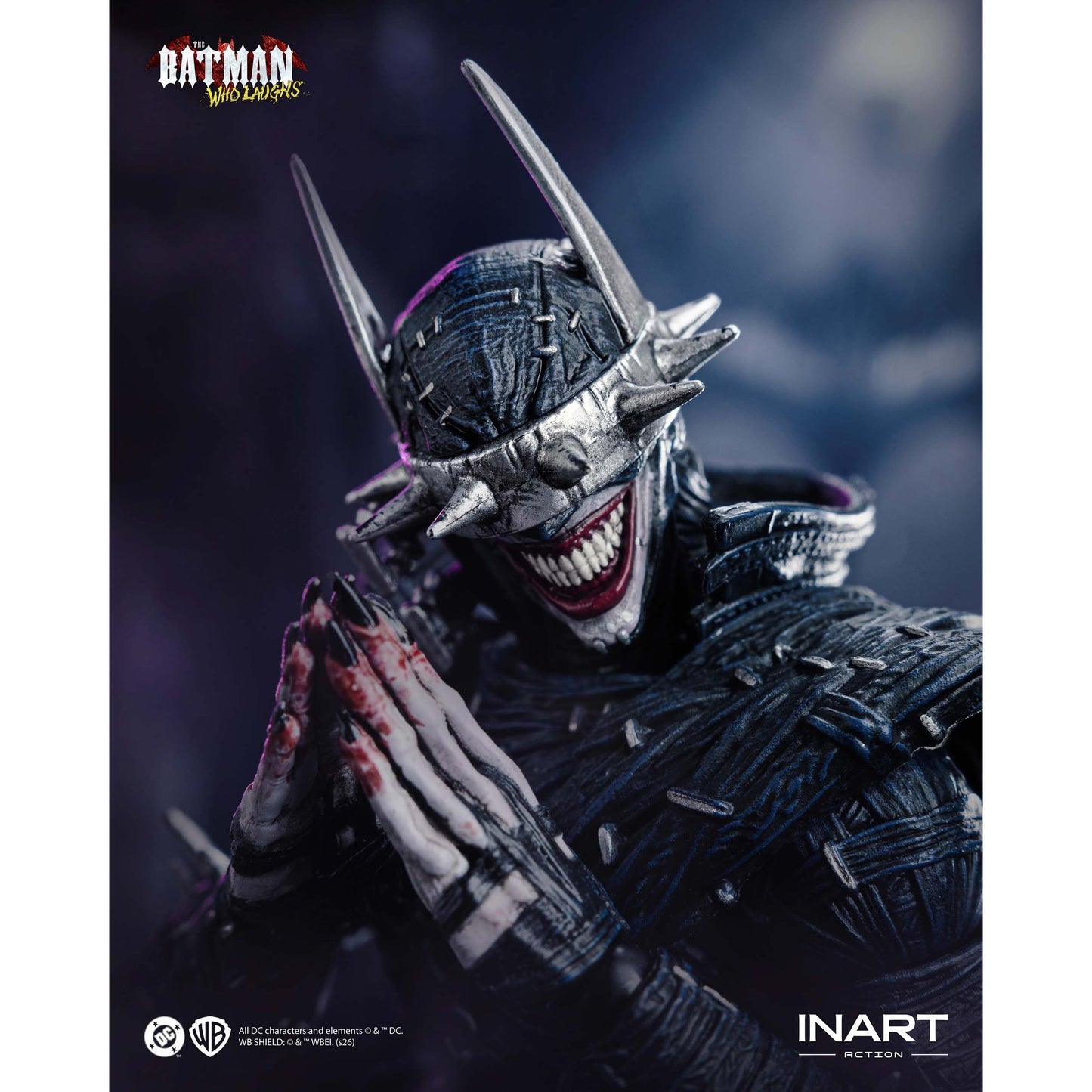 INART Action『ダークナイツ：メタル』バットマン・フー・ラフス アクションフィギュア
