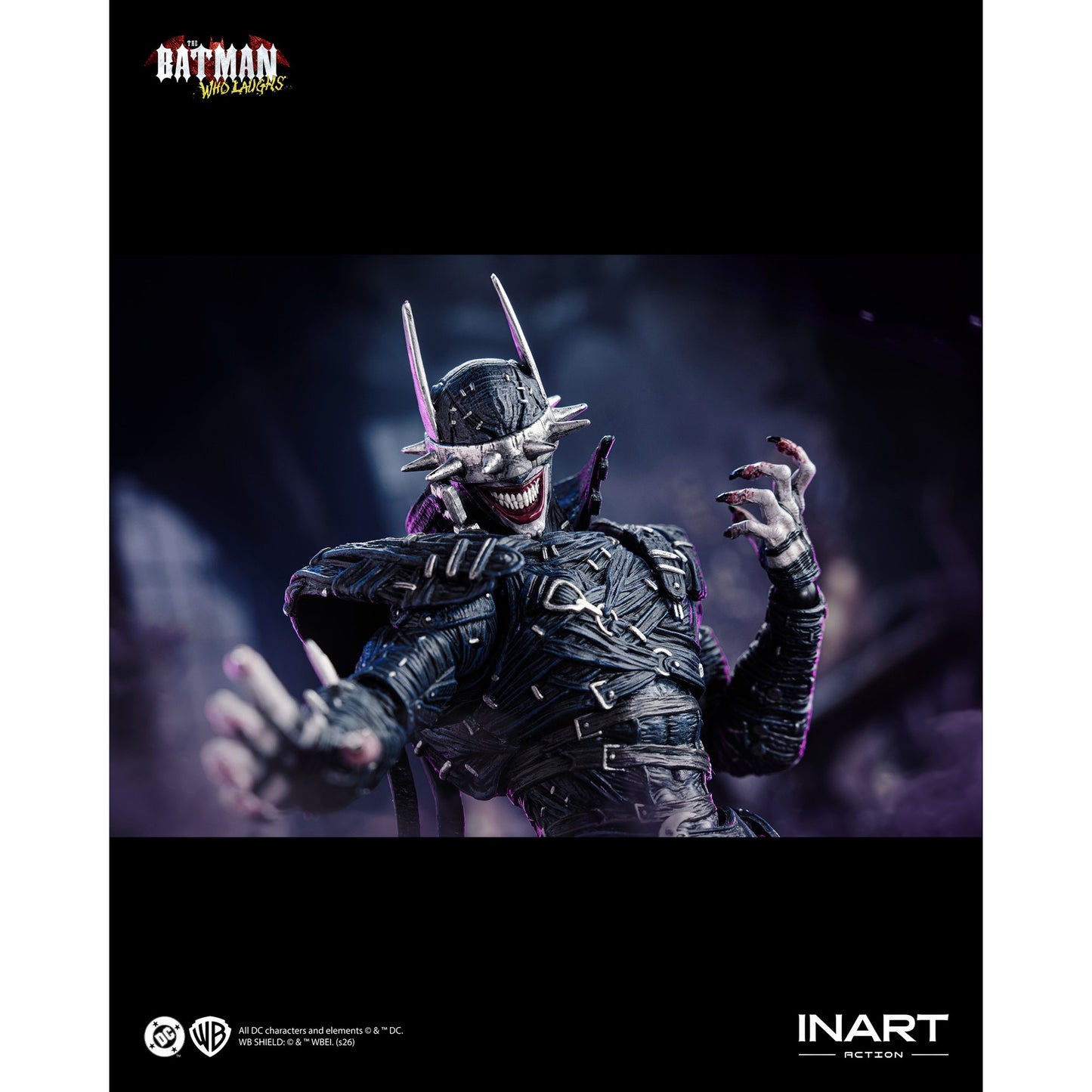INART Action『ダークナイツ：メタル』バットマン・フー・ラフス アクションフィギュア