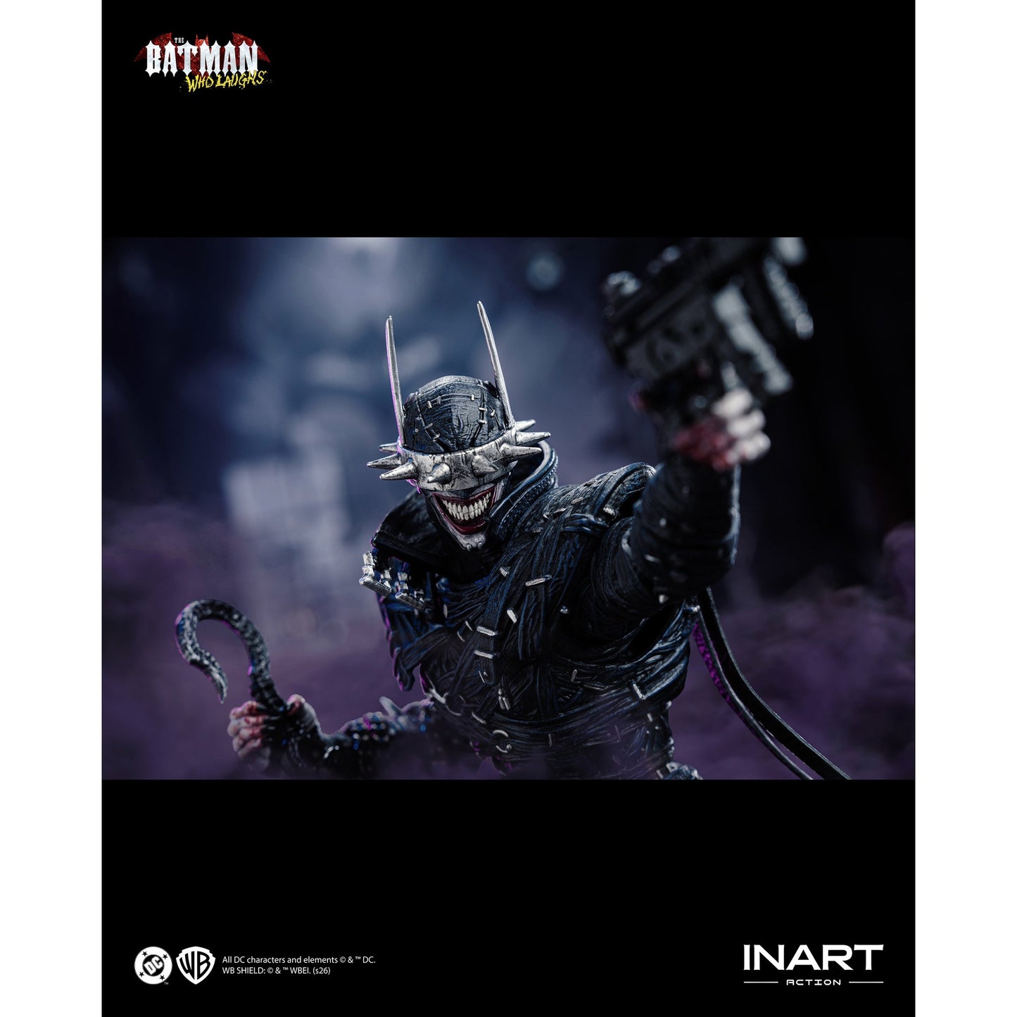 INART Action『ダークナイツ：メタル』バットマン・フー・ラフス アクションフィギュア