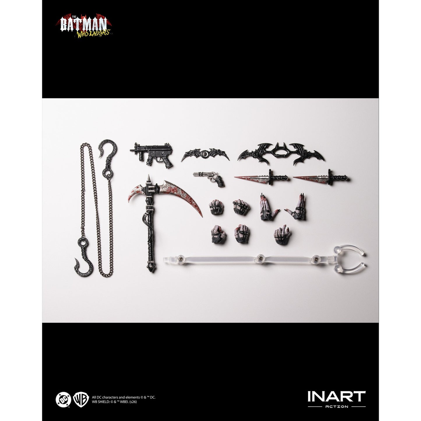 INART Action『ダークナイツ：メタル』バットマン・フー・ラフス アクションフィギュア
