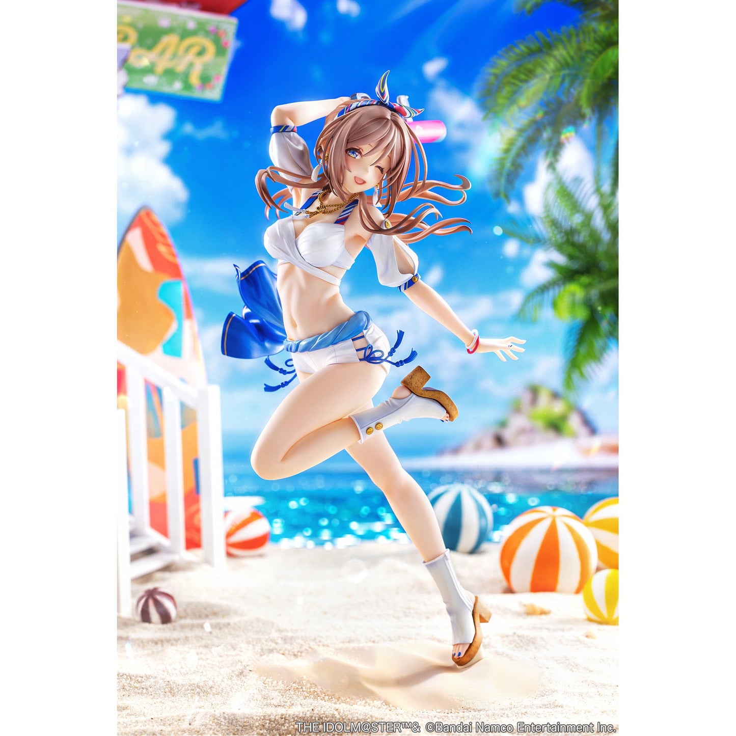 1/7 『学園アイドルマスター』 姫崎莉波 キミとセミブルーVer．