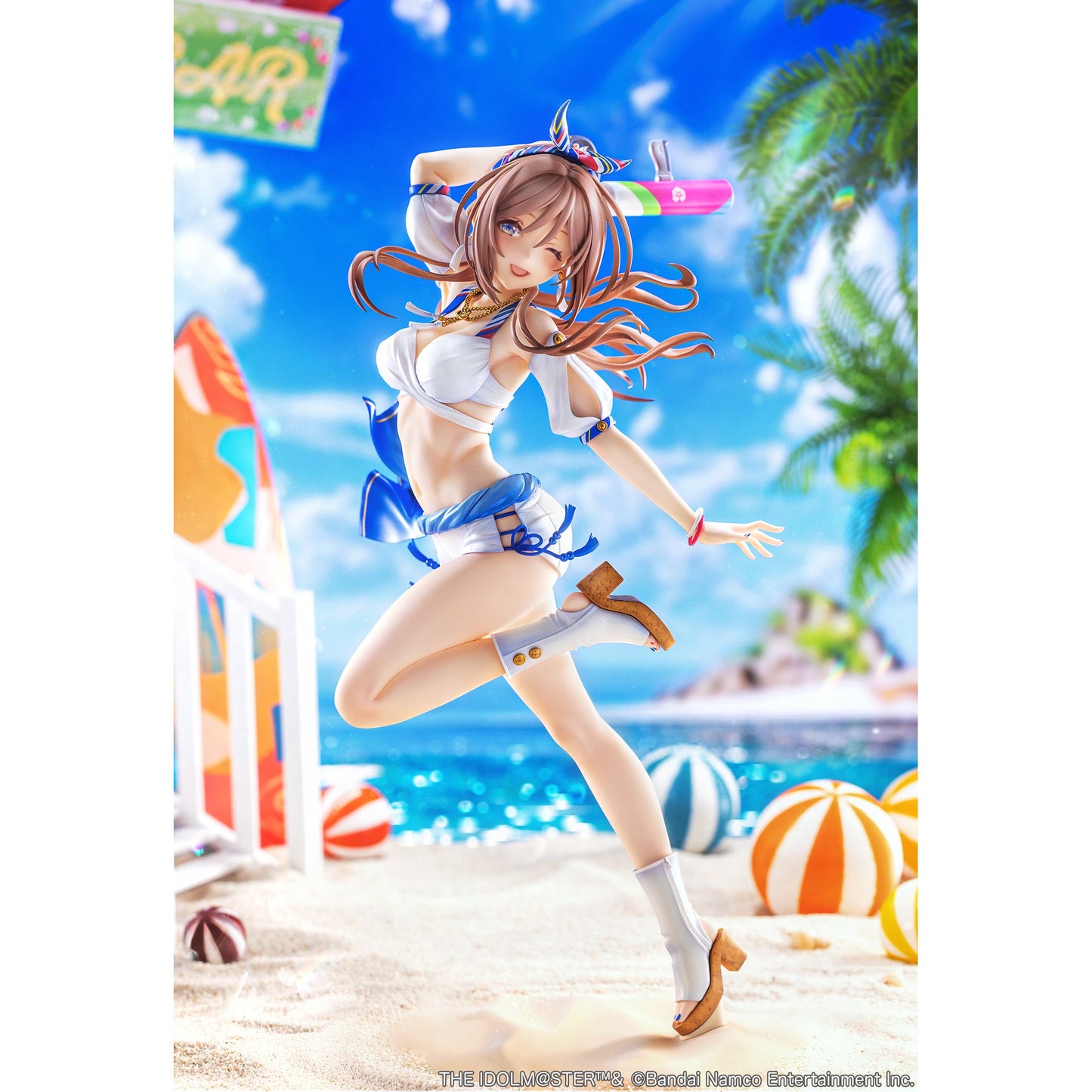 1/7 『学園アイドルマスター』 姫崎莉波 キミとセミブルーVer．