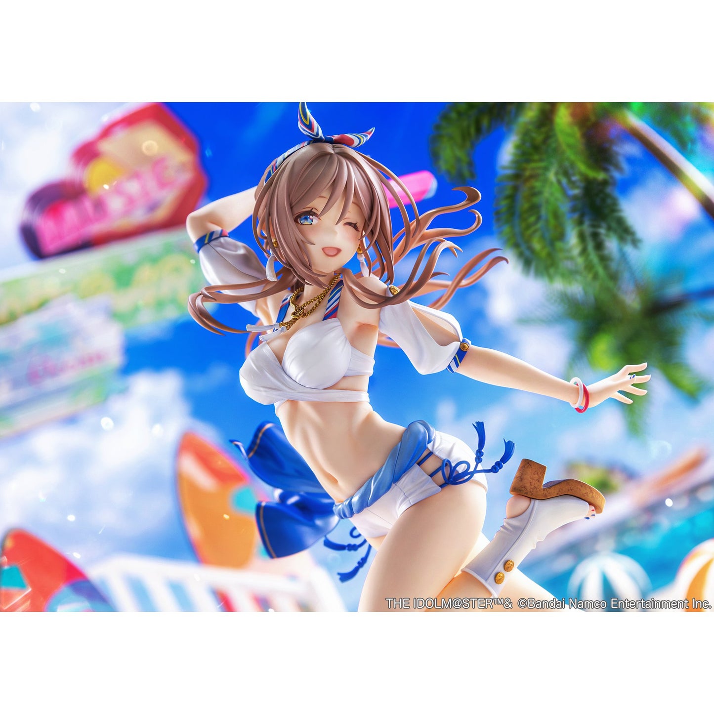 1/7 『学園アイドルマスター』 姫崎莉波 キミとセミブルーVer．
