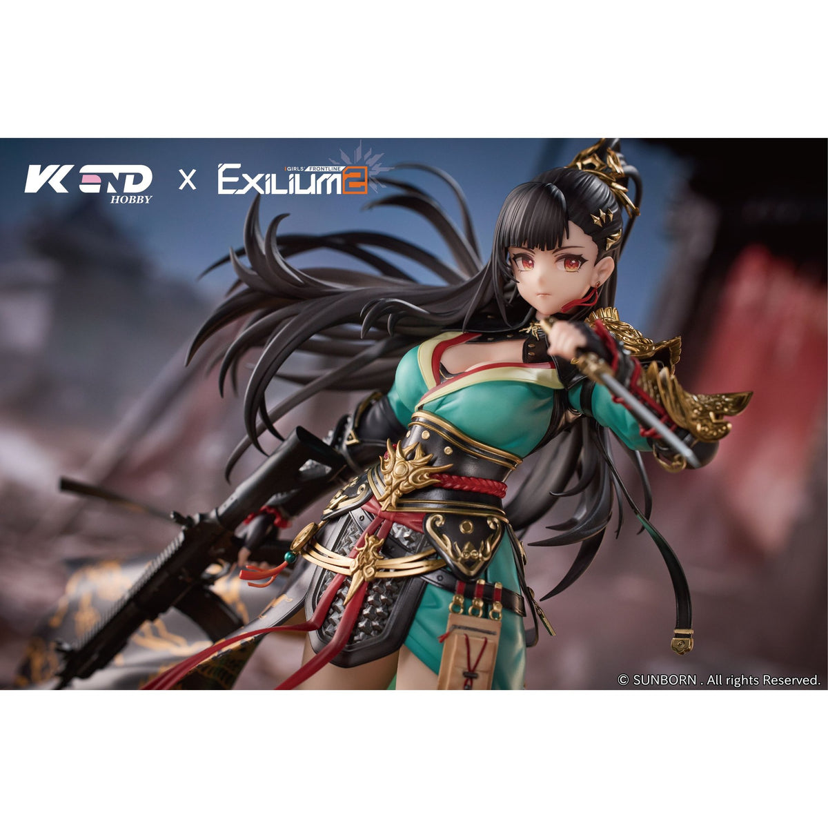1/6 『ドールズフロントライン2：エクシリウム』 瓊玖-義薄雲天