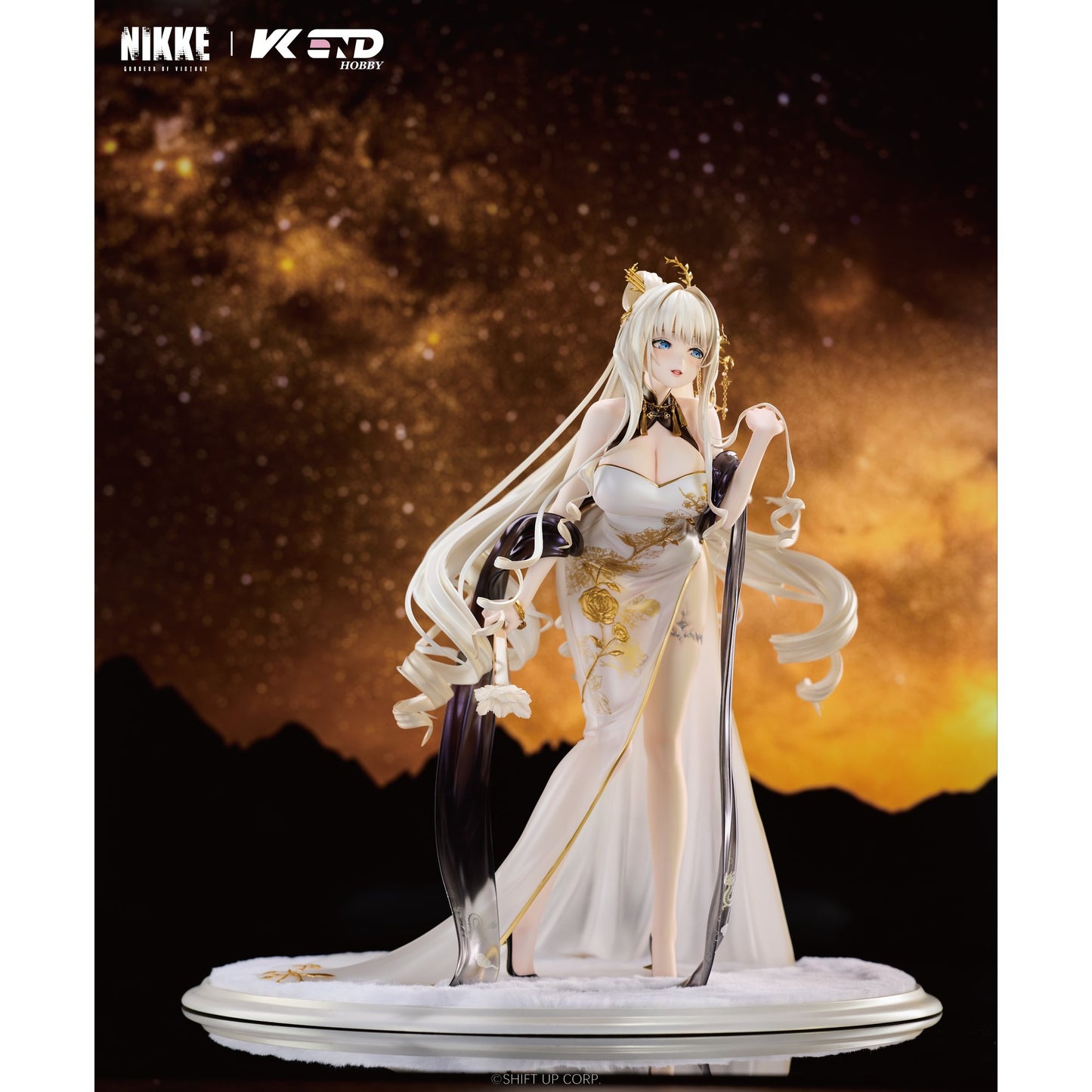 『勝利の女神：NIKKE』 クラウン:グローリアスフラワー 1/4完成品フィギュア