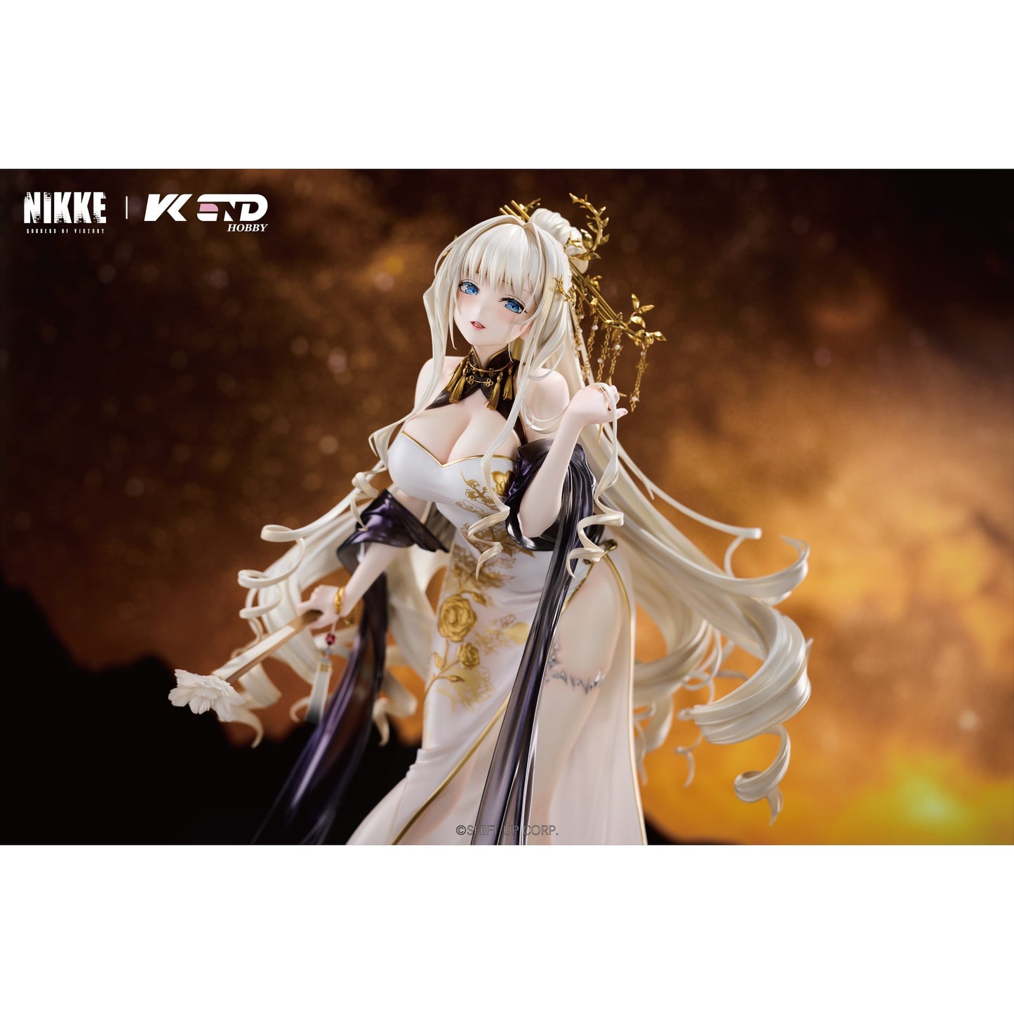 『勝利の女神：NIKKE』 クラウン:グローリアスフラワー 1/4完成品フィギュア