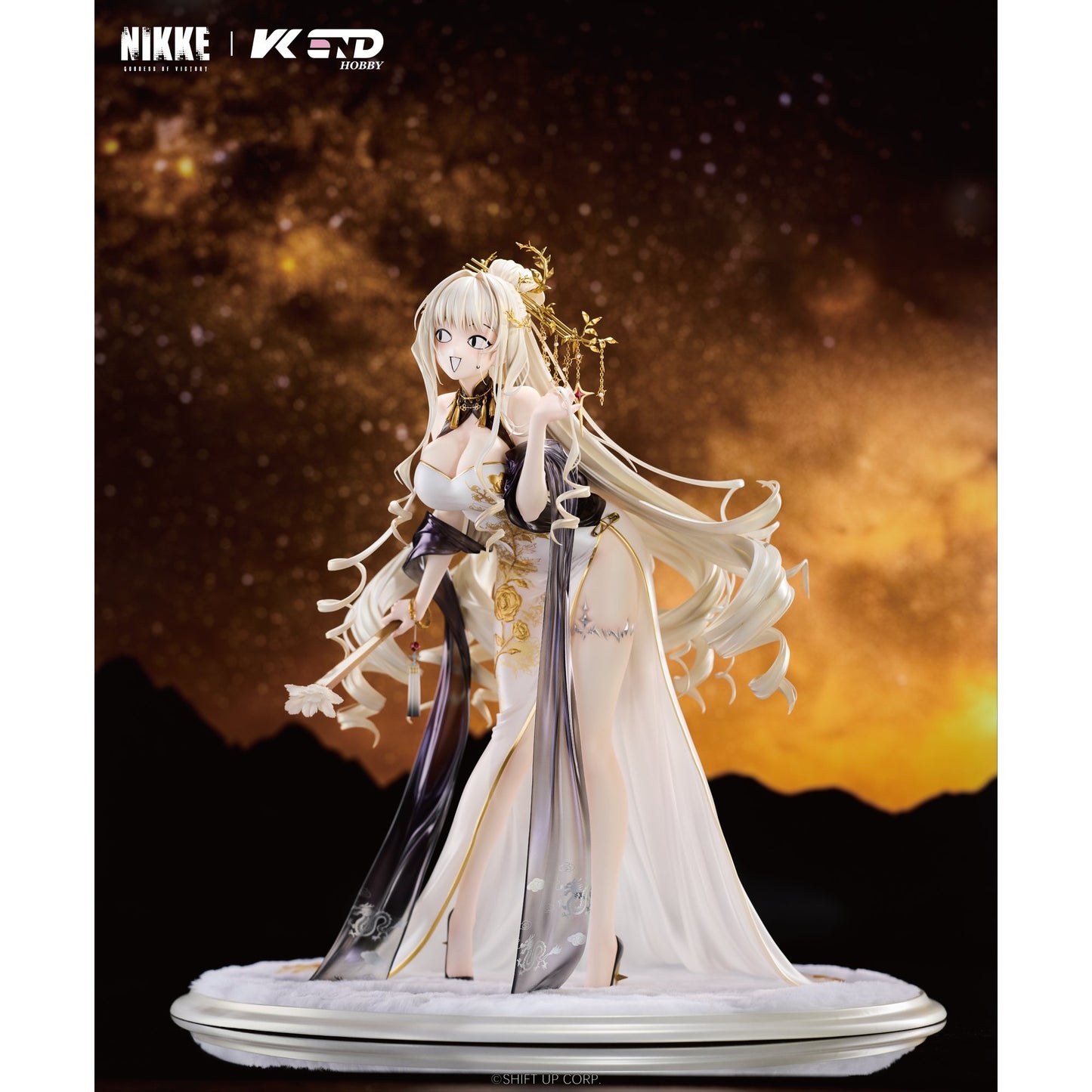 『勝利の女神：NIKKE』 クラウン:グローリアスフラワー 1/4完成品フィギュア