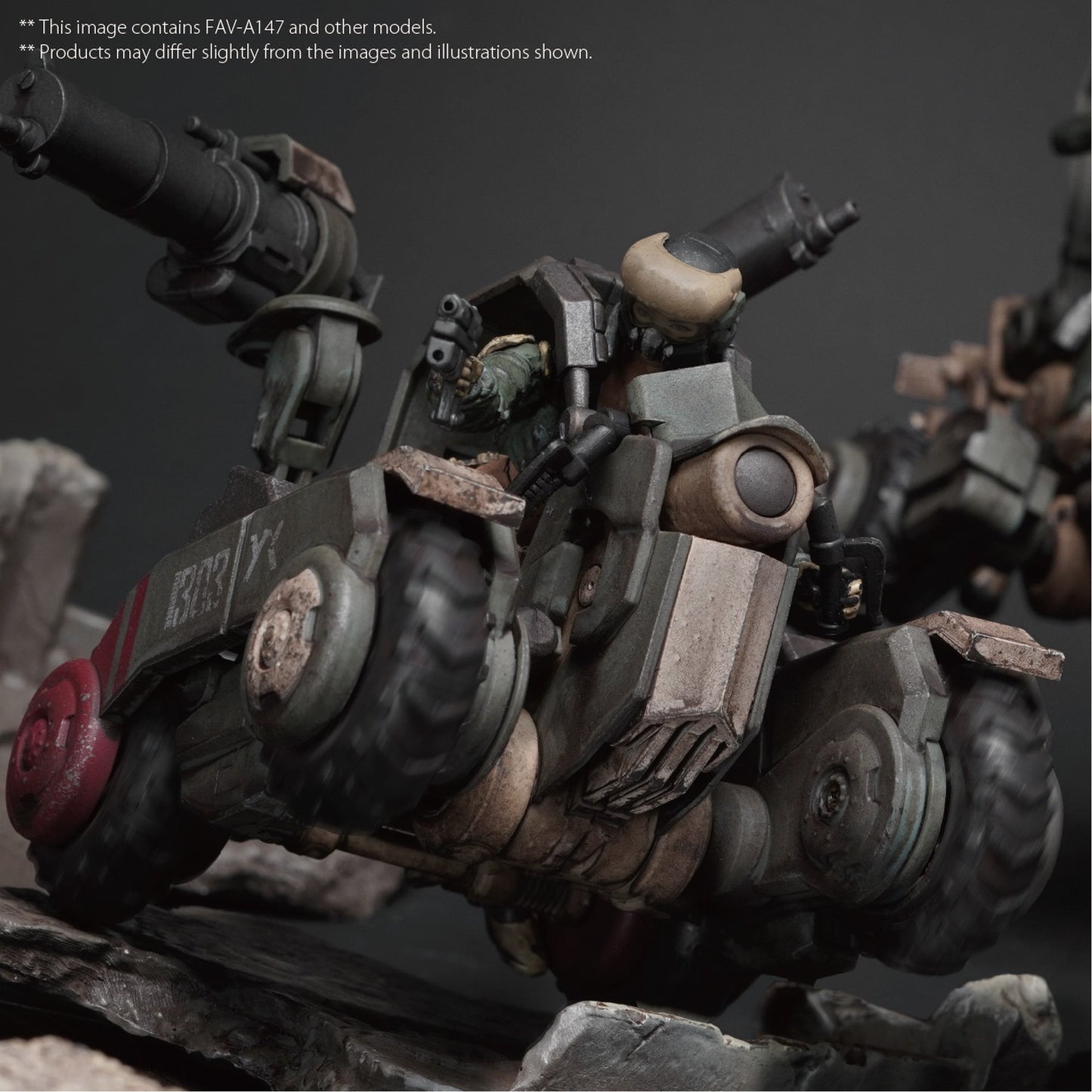 TOYS ALLIANCE LIMITED アシッドレイン 1/18スケール FAV-A147 ヴェロラプトル・スピーダー MK1m-4