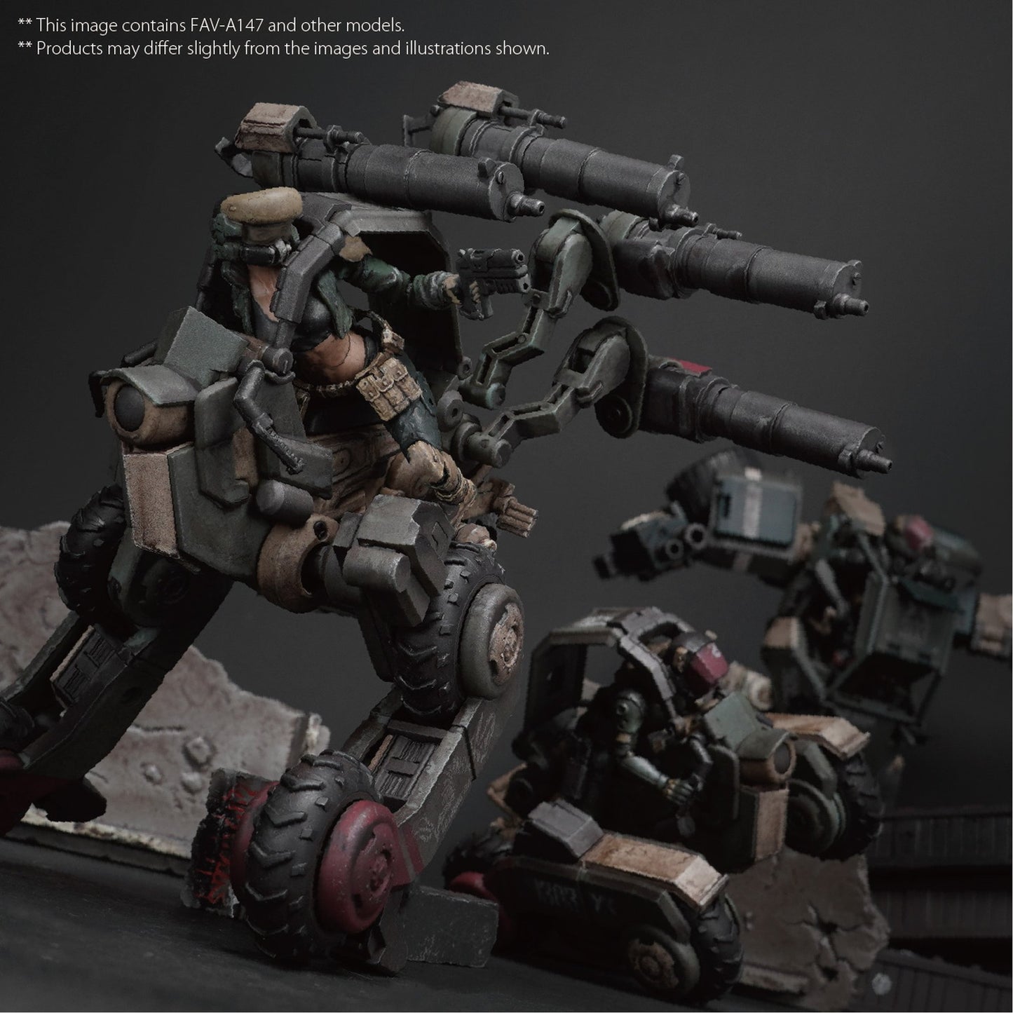 TOYS ALLIANCE LIMITED アシッドレイン 1/18スケール FAV-A147 ヴェロラプトル・スピーダー MK1m-4