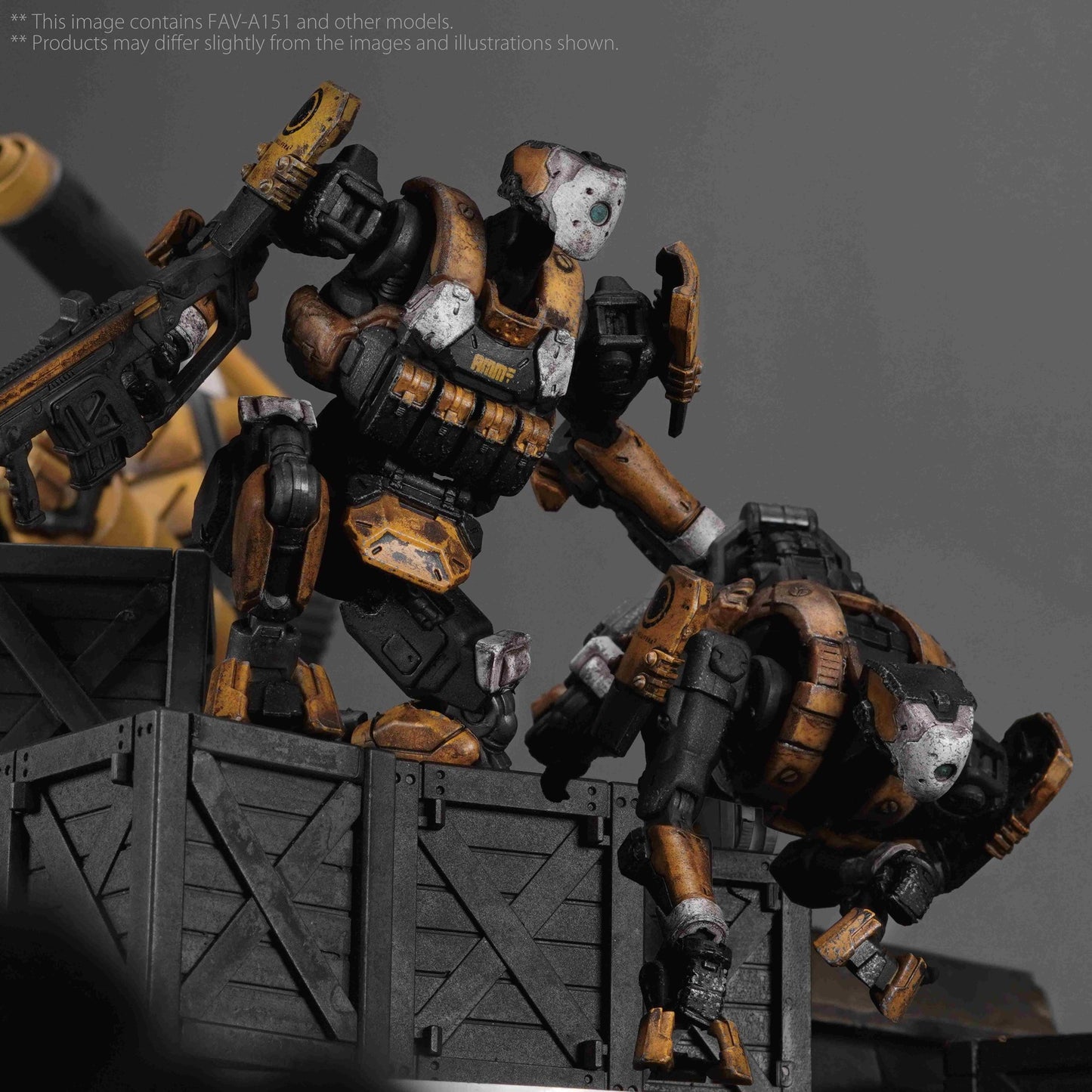 TOYS ALLIANCE LIMITED アシッドレイン 1/18スケール FAV-A151 ルートキーパー・キャメルボット