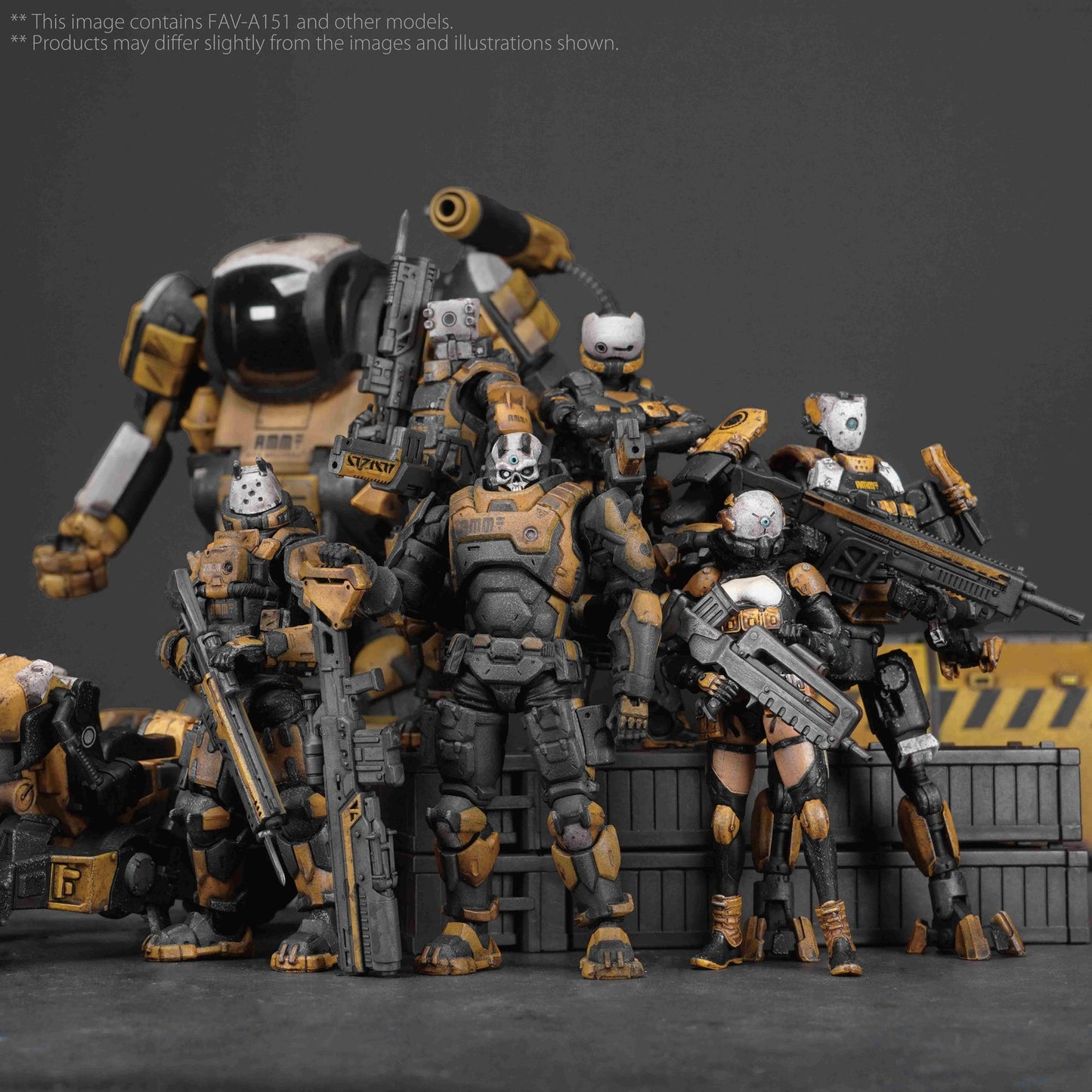 TOYS ALLIANCE LIMITED アシッドレイン 1/18スケール FAV-A151 ルートキーパー・キャメルボット