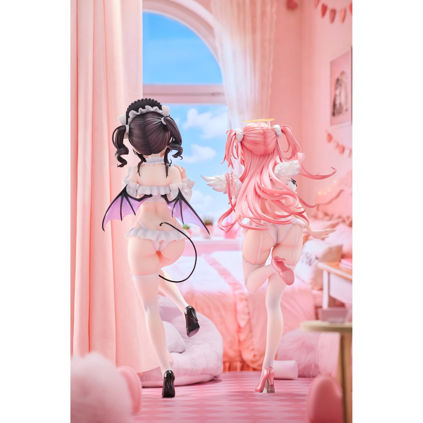 紫乃＆愛夢 Illustrated by RIKO 1/6 完成品フィギュア
