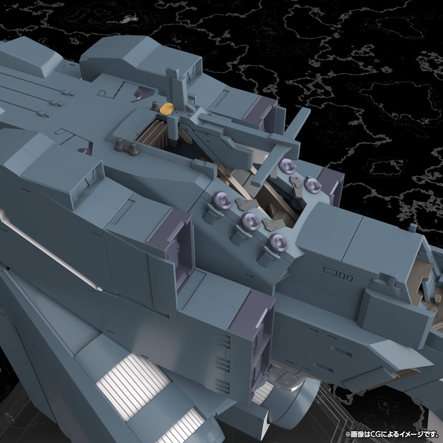1/3000 『銀河英雄伝説 Die Neue These』 自由惑星同盟軍 戦艦 ヒューベリオン