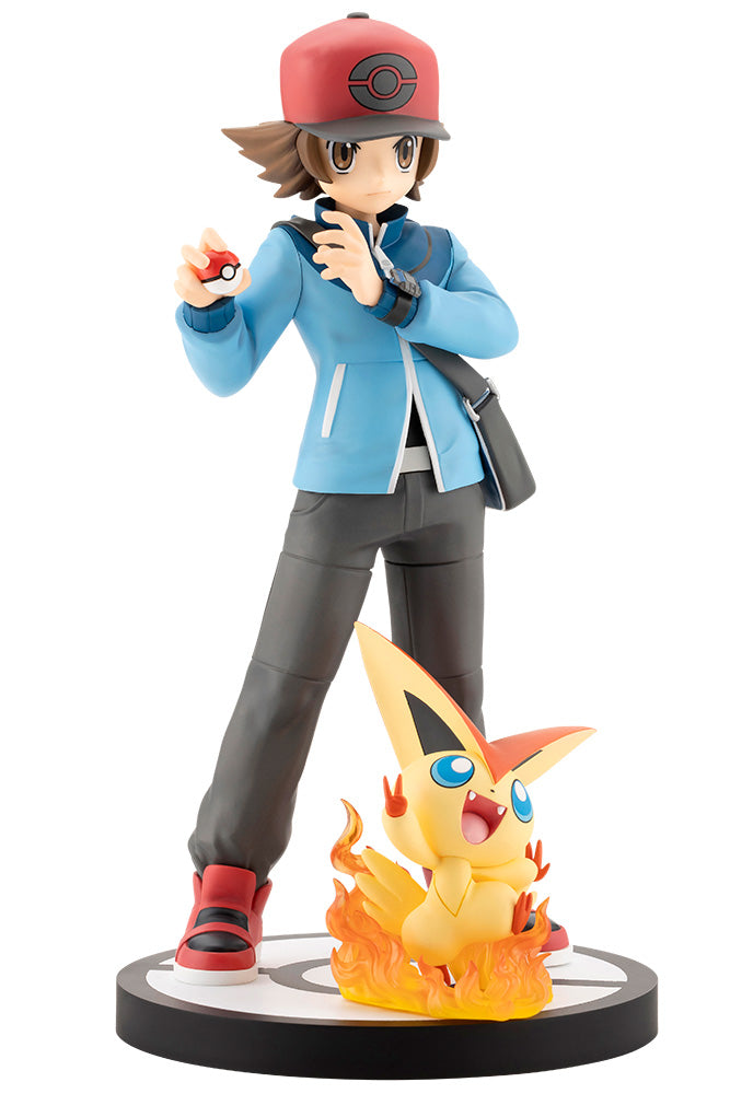 ARTFX J 1/8 『ポケットモンスター』シリーズ（コトブキヤ） トウヤ with ビクティニ