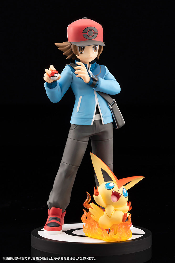 ARTFX J 1/8 『ポケットモンスター』シリーズ（コトブキヤ） トウヤ with ビクティニ