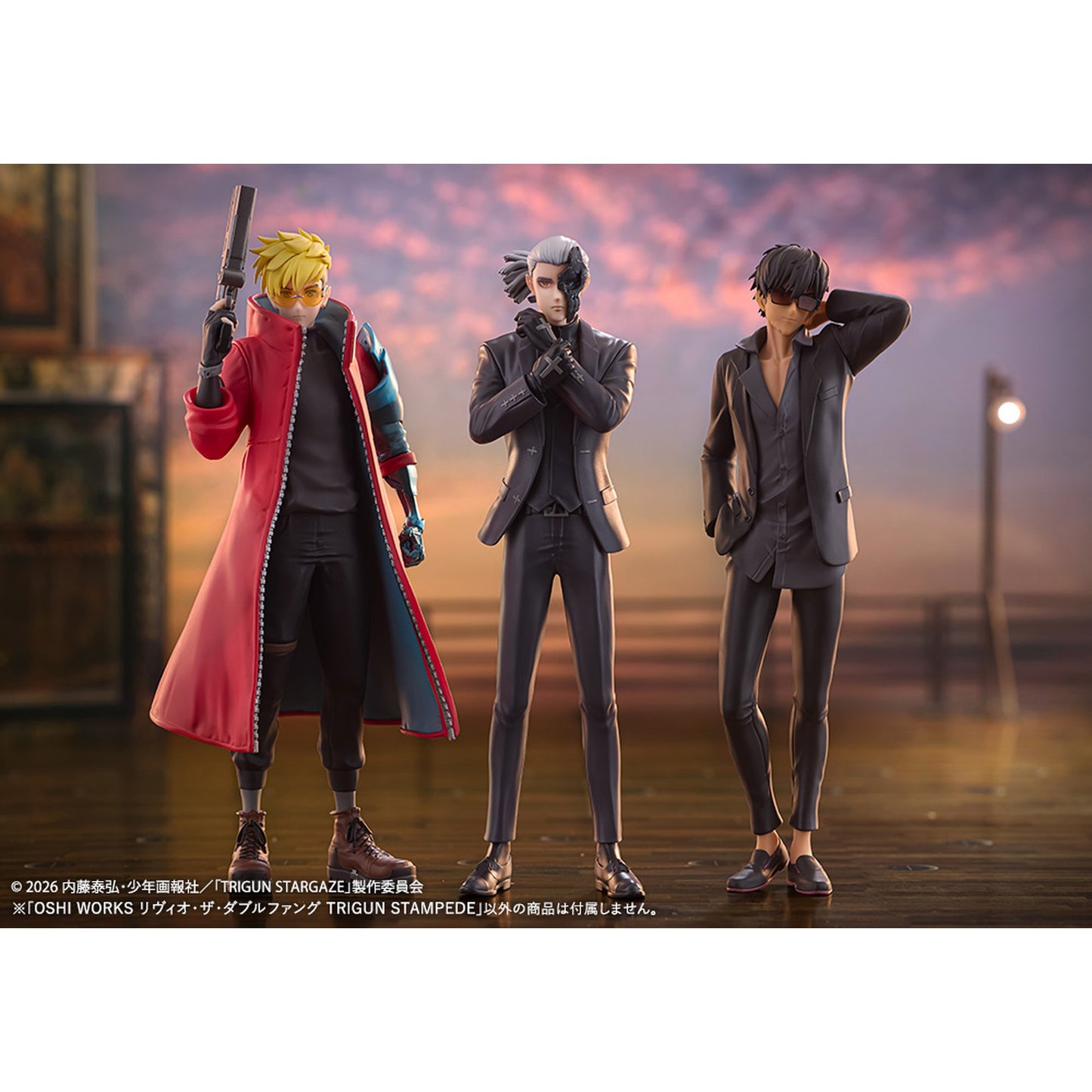 OSHI WORKS 1/8 リヴィオ・ザ・ダブルファング 『TRIGUN STAMPEDE』
