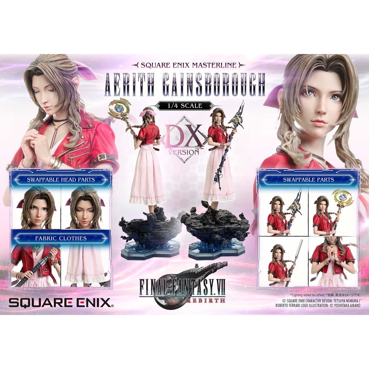 スクウェア・エニックス マスターライン 1/4 『FINAL FANTASY VII REBIRTH』 エアリス・ゲインズブール DX版