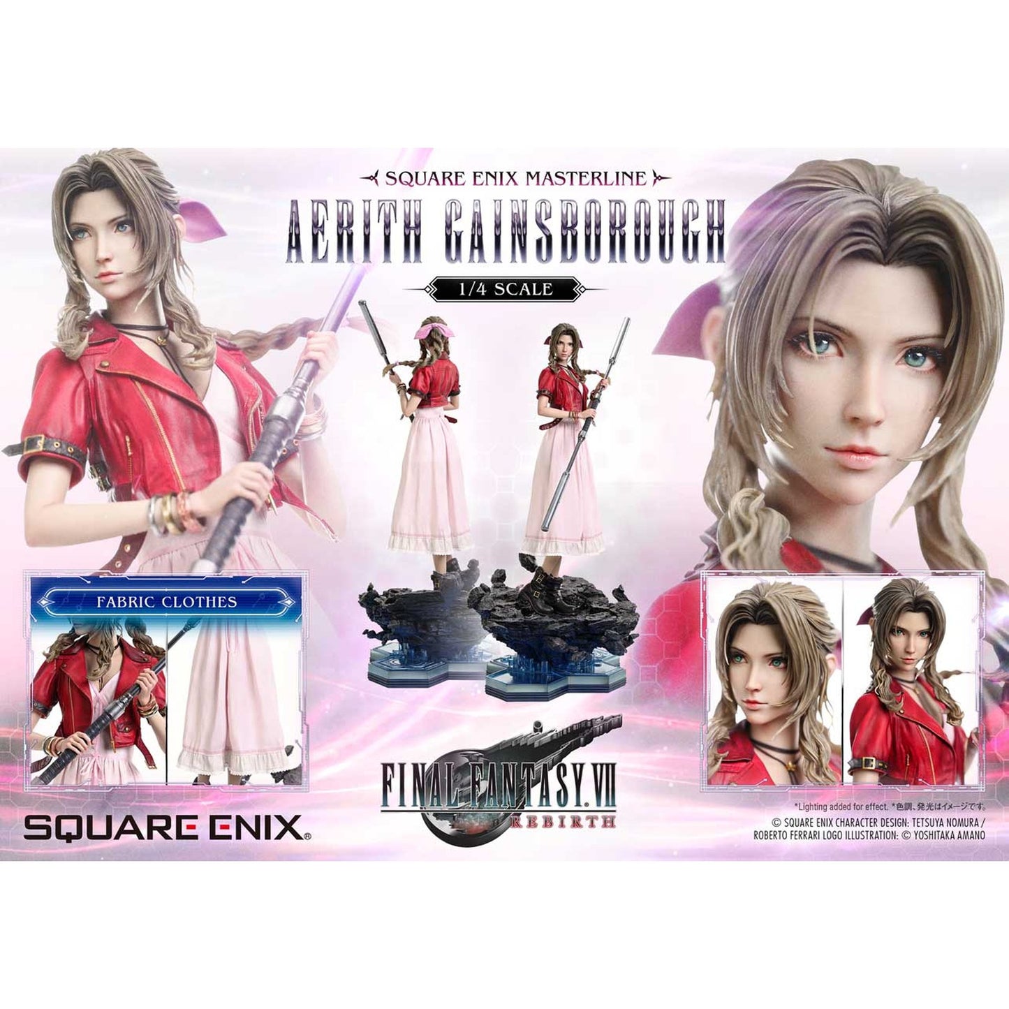 スクウェア・エニックス マスターライン 1/4 『FINAL FANTASY VII REBIRTH』 エアリス・ゲインズブール