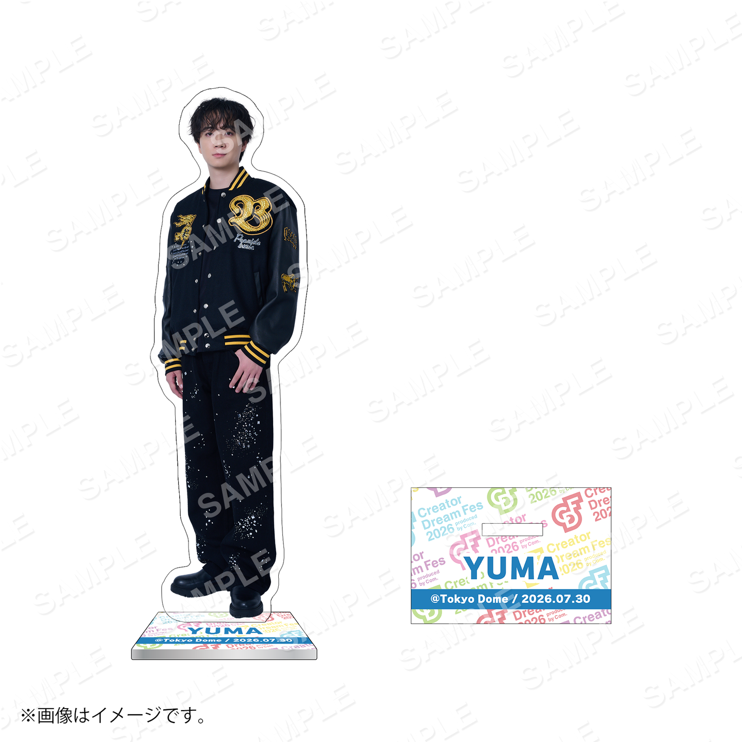 【Creator Dream Fes 2026】 コムドットアクリルスタンド -MEMORIALver.-