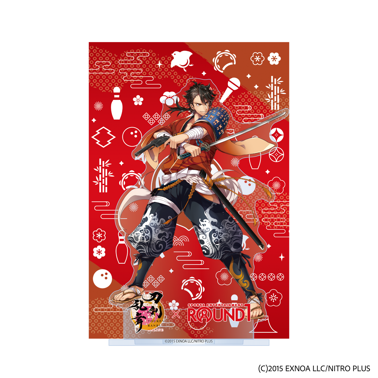 刀剣乱舞ONLINE ポストカード付アクリルスタンド ROUND1 Ver.
