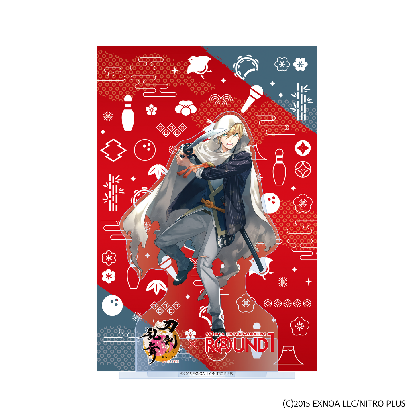 刀剣乱舞ONLINE ポストカード付アクリルスタンド ROUND1 Ver.