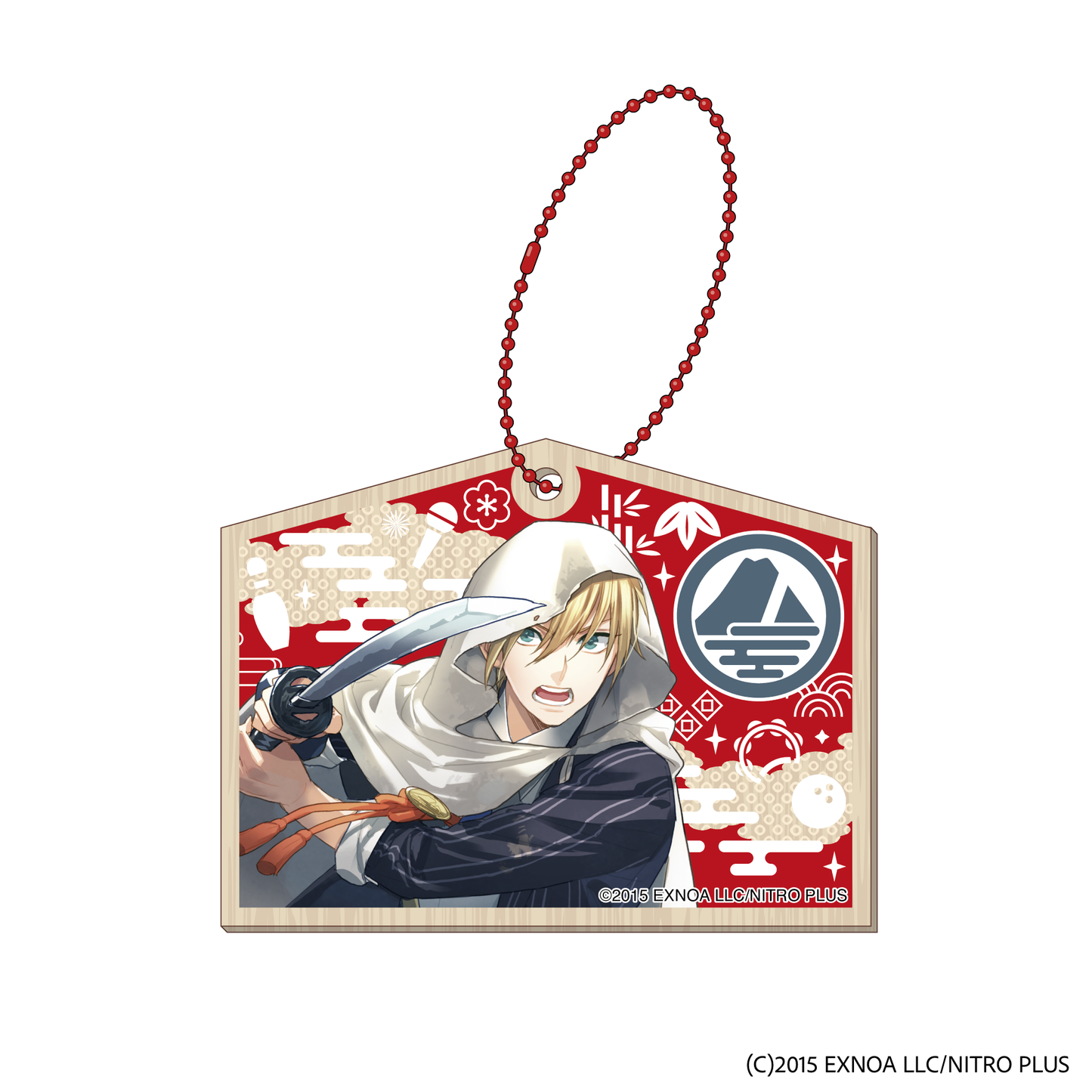 刀剣乱舞ONLINE 木製絵馬風キーホルダー ROUND1 Ver.