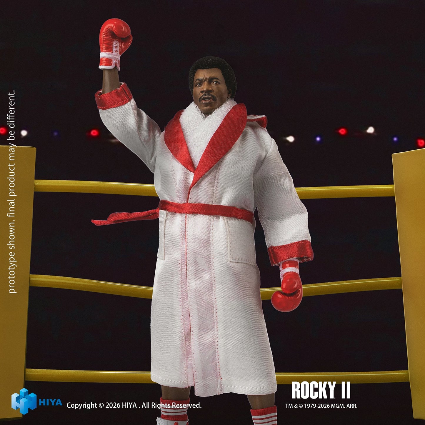 エクスクイジット スーパー 『ロッキー2』 1/12 アクションフィギュア アポロ・クリード