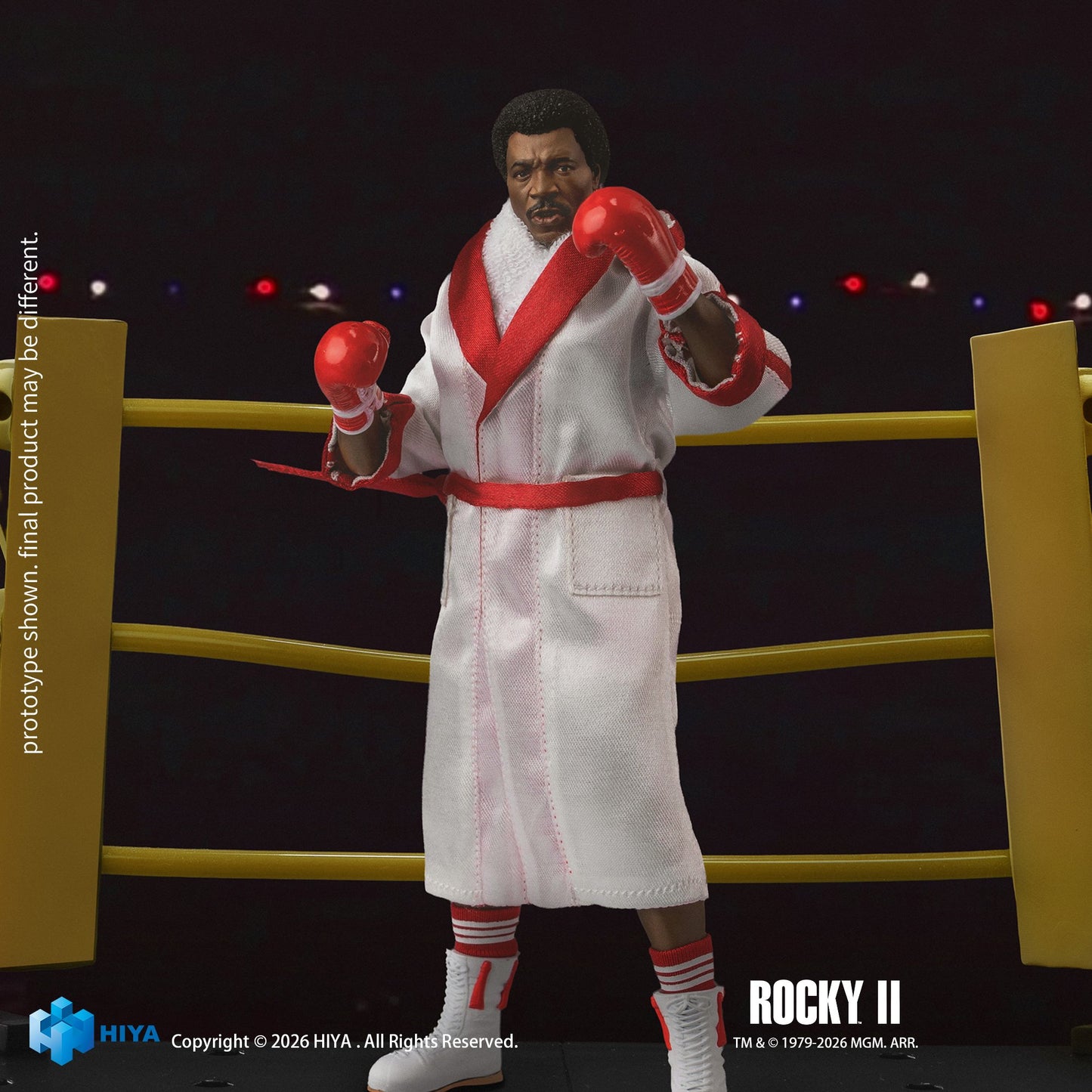 エクスクイジット スーパー 『ロッキー2』 1/12 アクションフィギュア アポロ・クリード